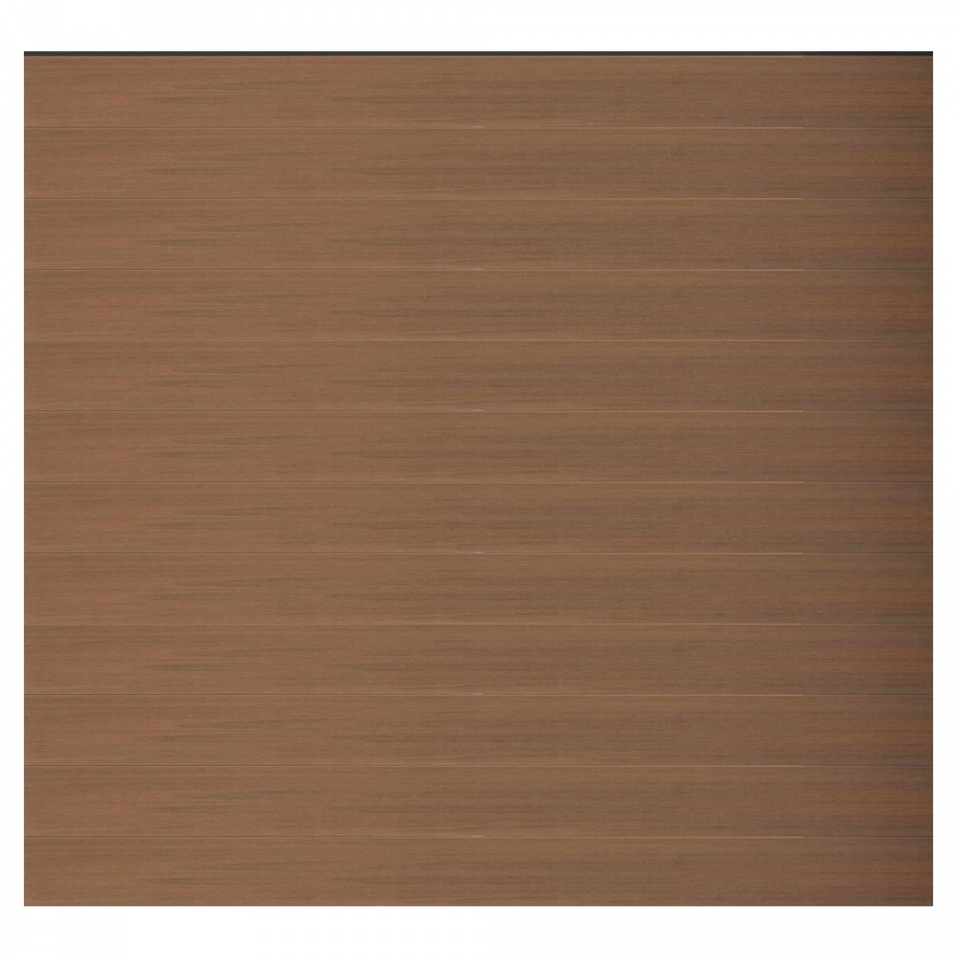 529827 ELSKOP-Serie Zaunset, WPC-Steckzaunsystem, 1790 x 1760 mm, TEAK-coextrudiert, 12 Zaunlamellen