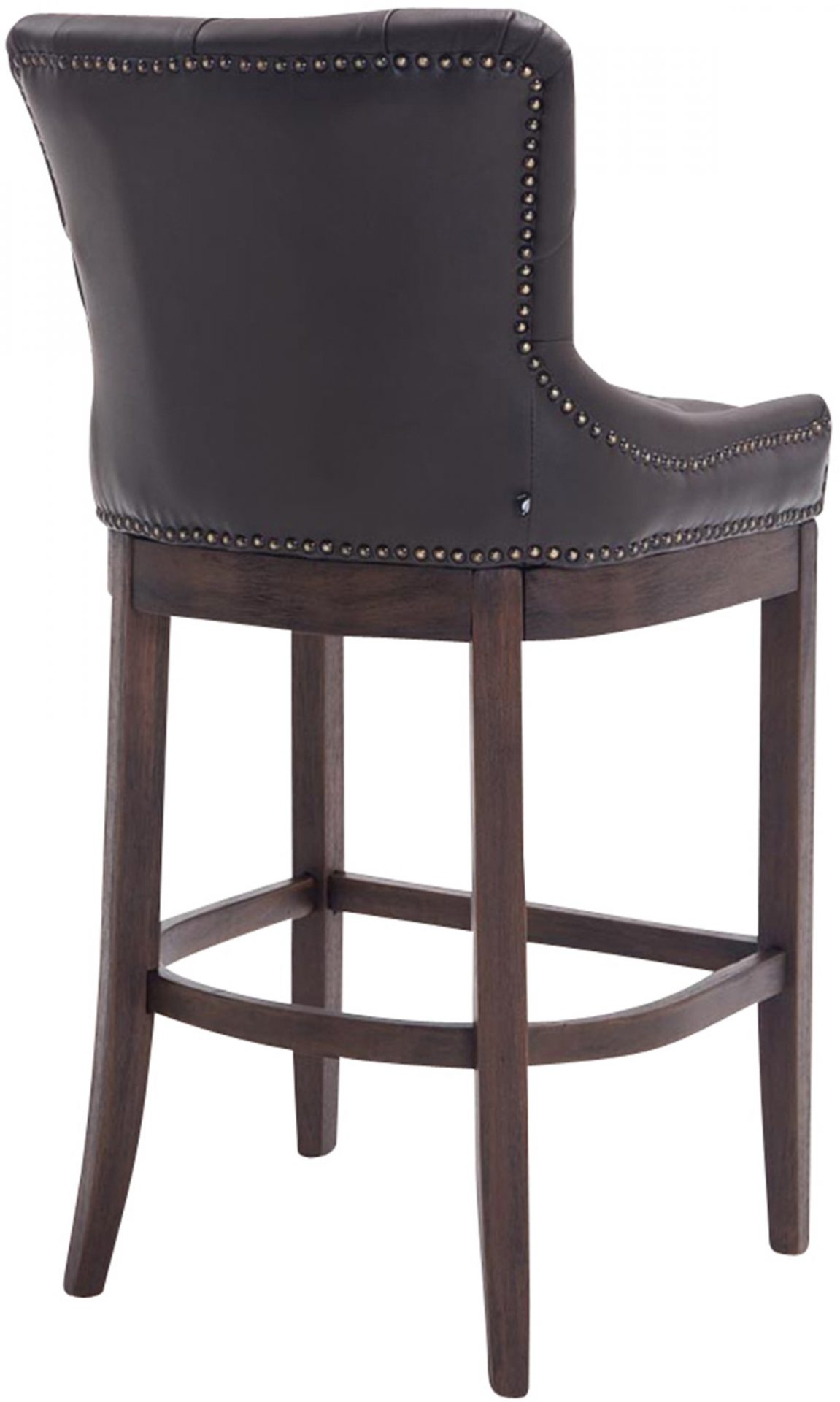 Barhocker Lakewood Echtleder, Antik, braun