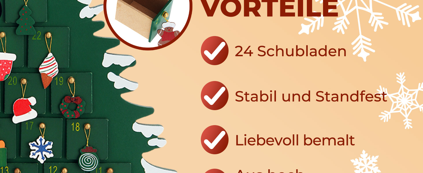 Adventskalender Weihnachtsmann