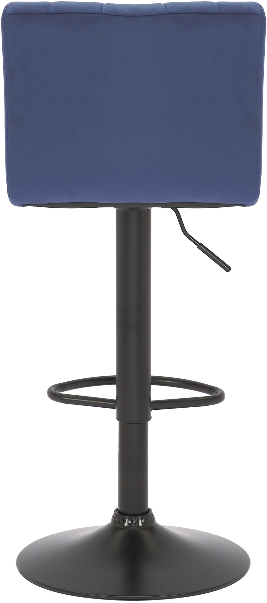 Barhocker Jamie Samt, blau