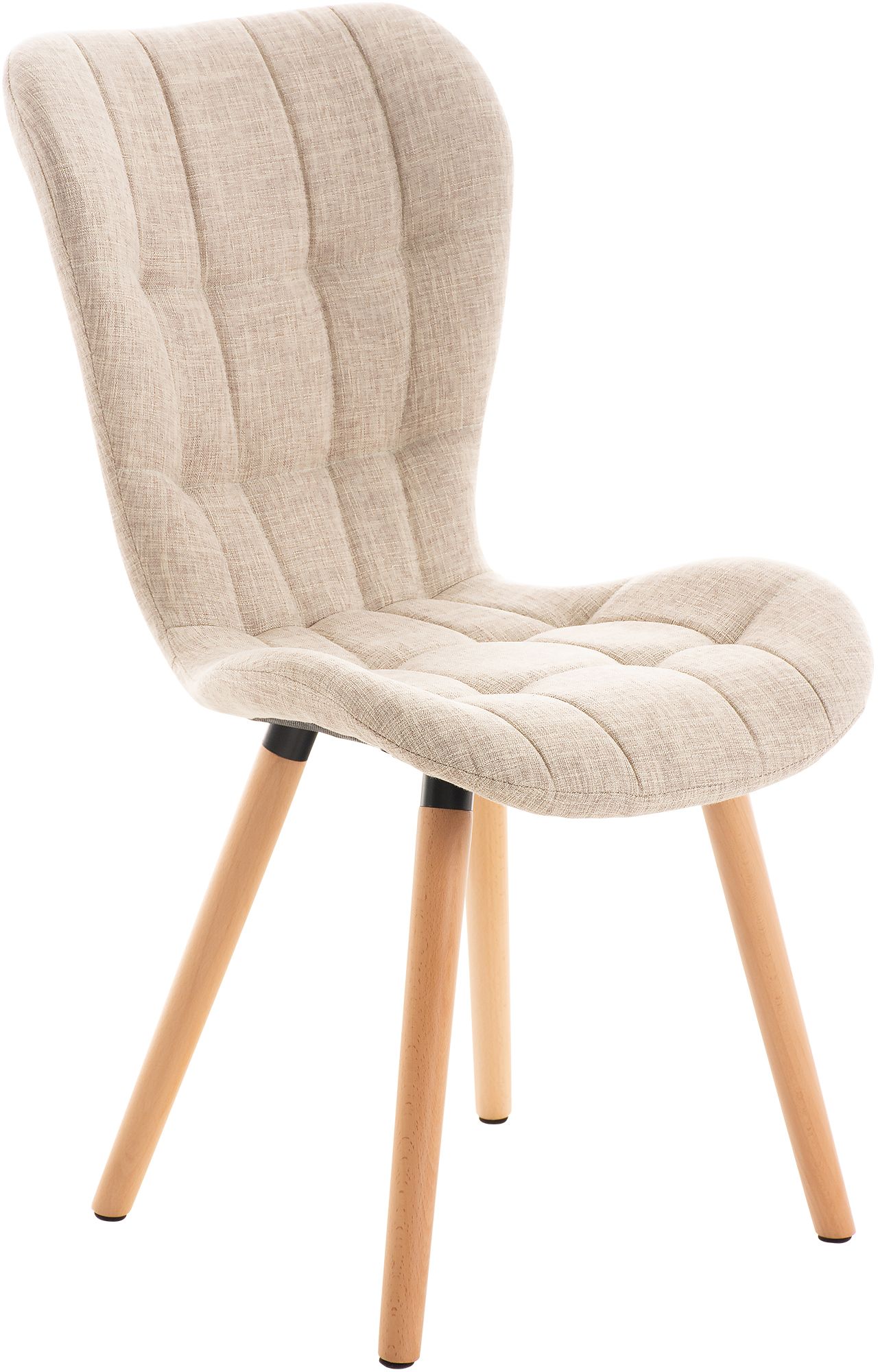 Stuhl Elda Stoff natura, creme