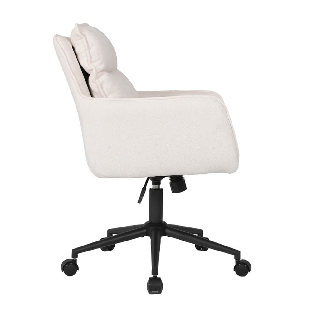 Bürostuhl aus Webstoff CORA - Beige