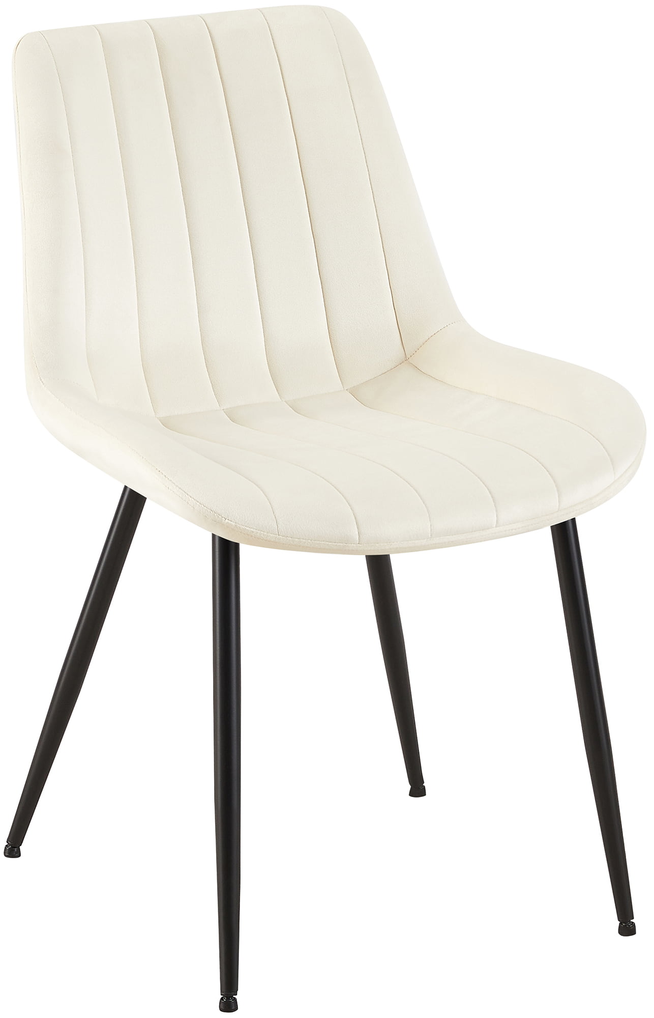 Stuhl Rahden Samt, creme