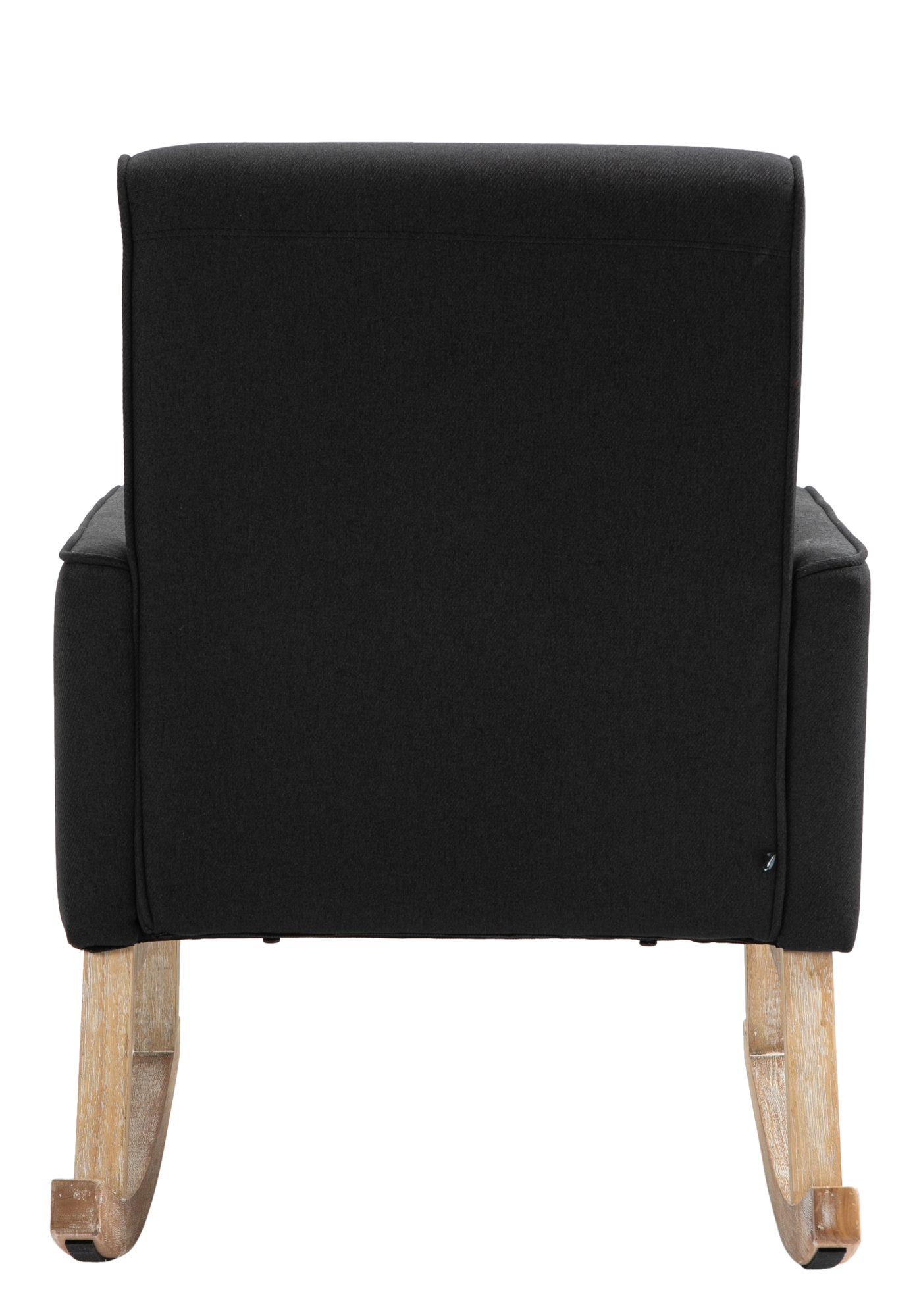Schaukelstuhl Dream Stoff, schwarz