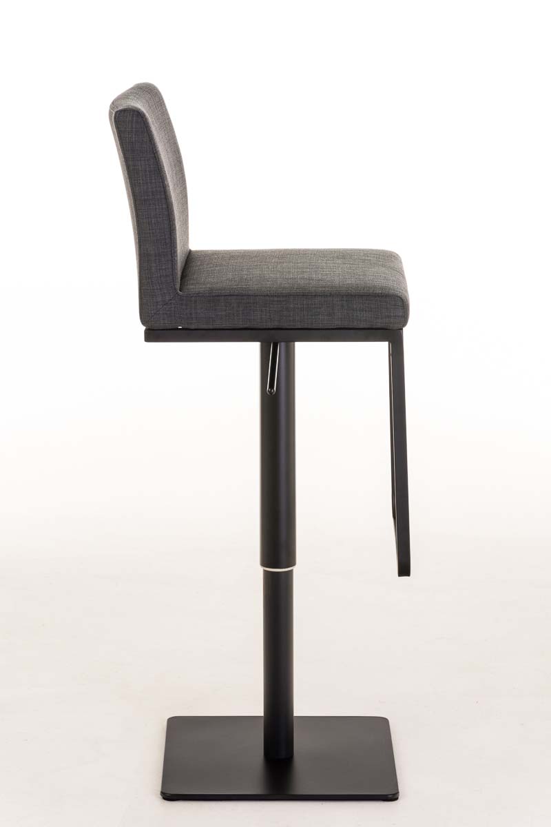 Barhocker Panama B Stoff, dunkelgrau
