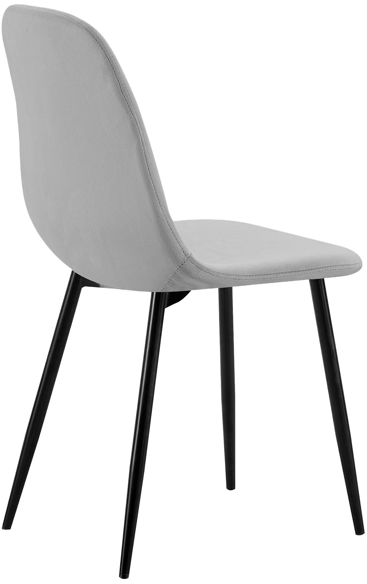 Esszimmerstuhl Baxter Samt, grau