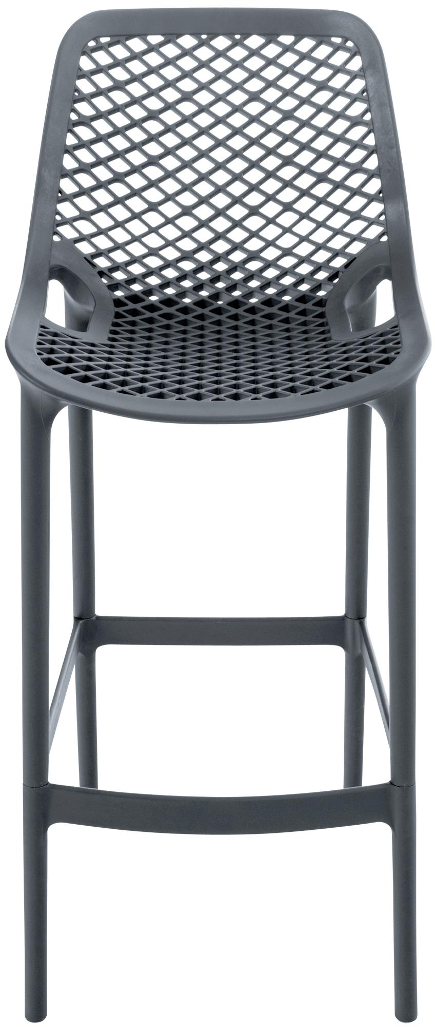 2er Set Barhocker Air, dunkelgrau