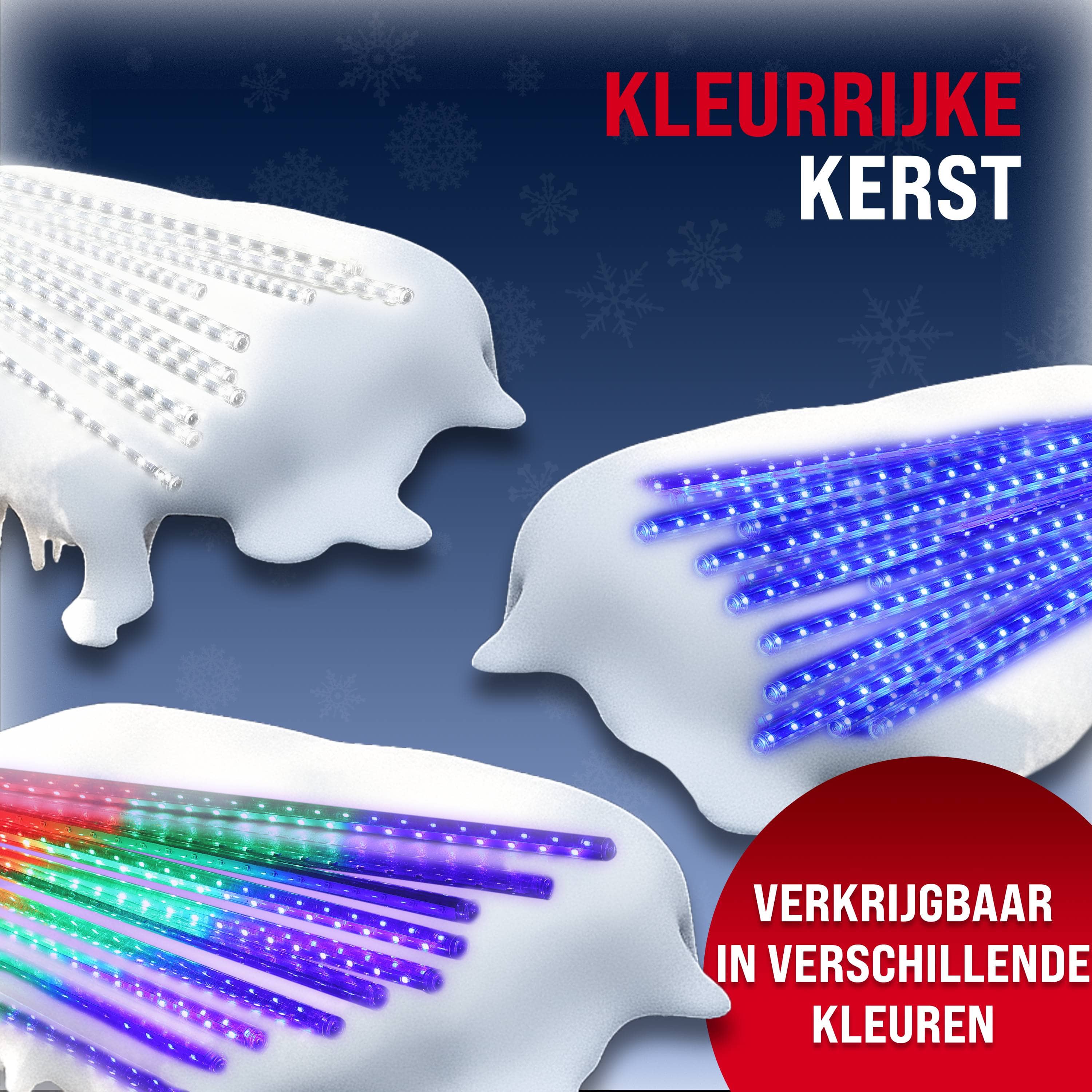 Lichterkette Weihnachten Diamantenregen Warmweiß