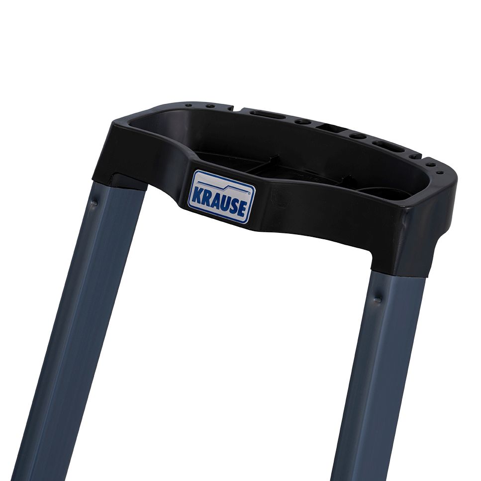 MONTO Stufen-Stehleiter Securo eloxiert, 1x6 Stufen