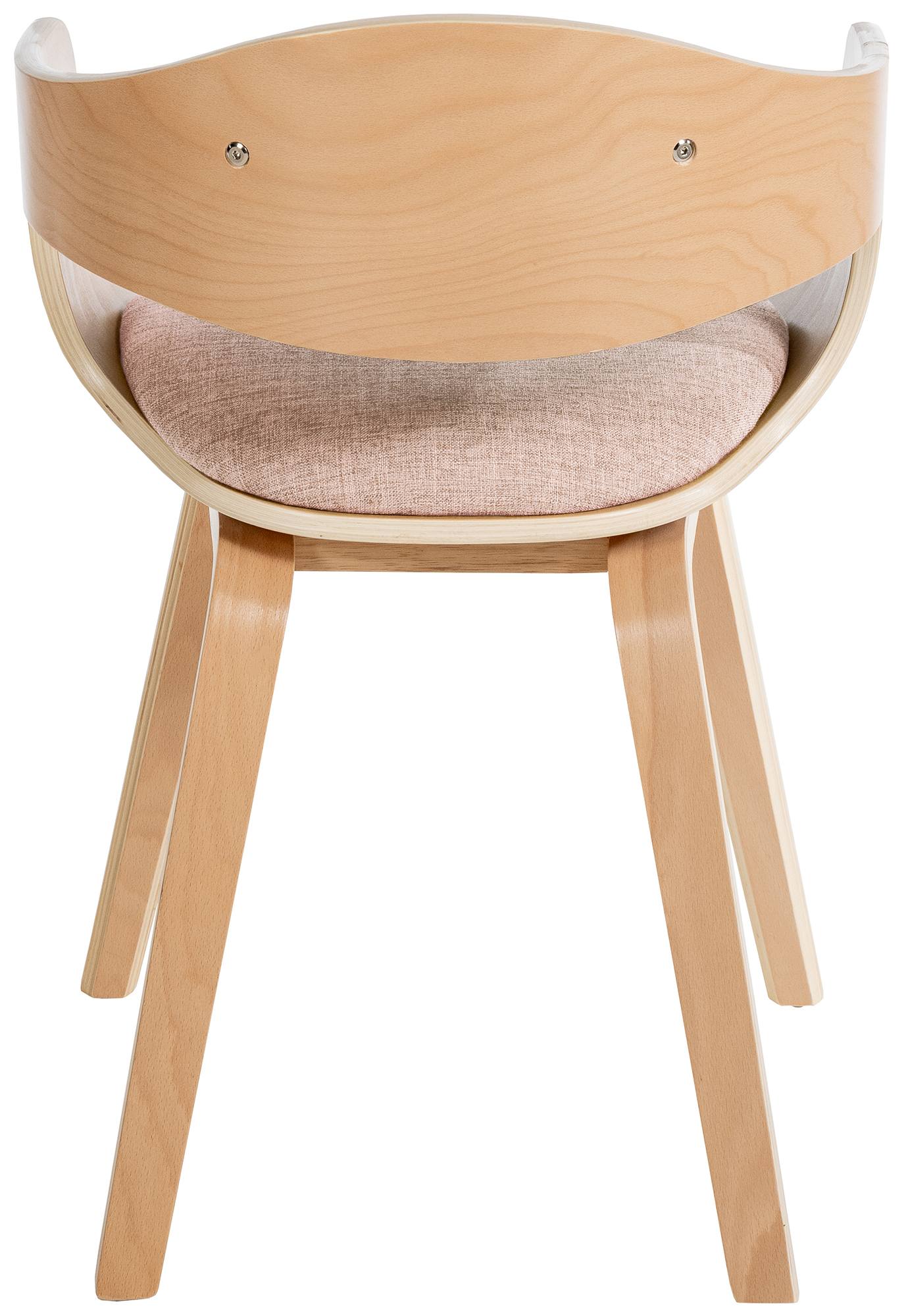2er Set Stühle Kingston Stoff, natura/creme