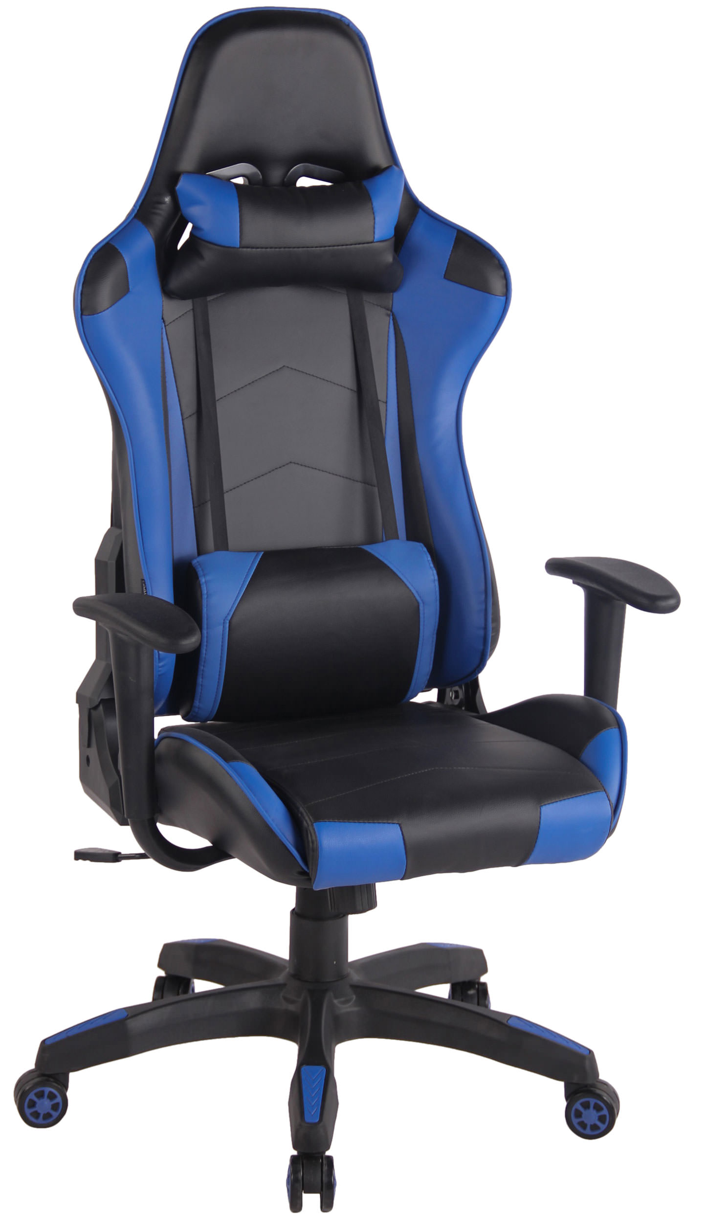 Bürostuhl Miracle V2, schwarz/blau