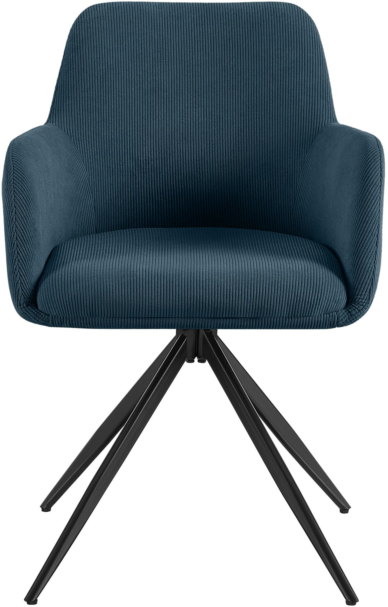 Esszimmerstuhl Olema Cord, blau