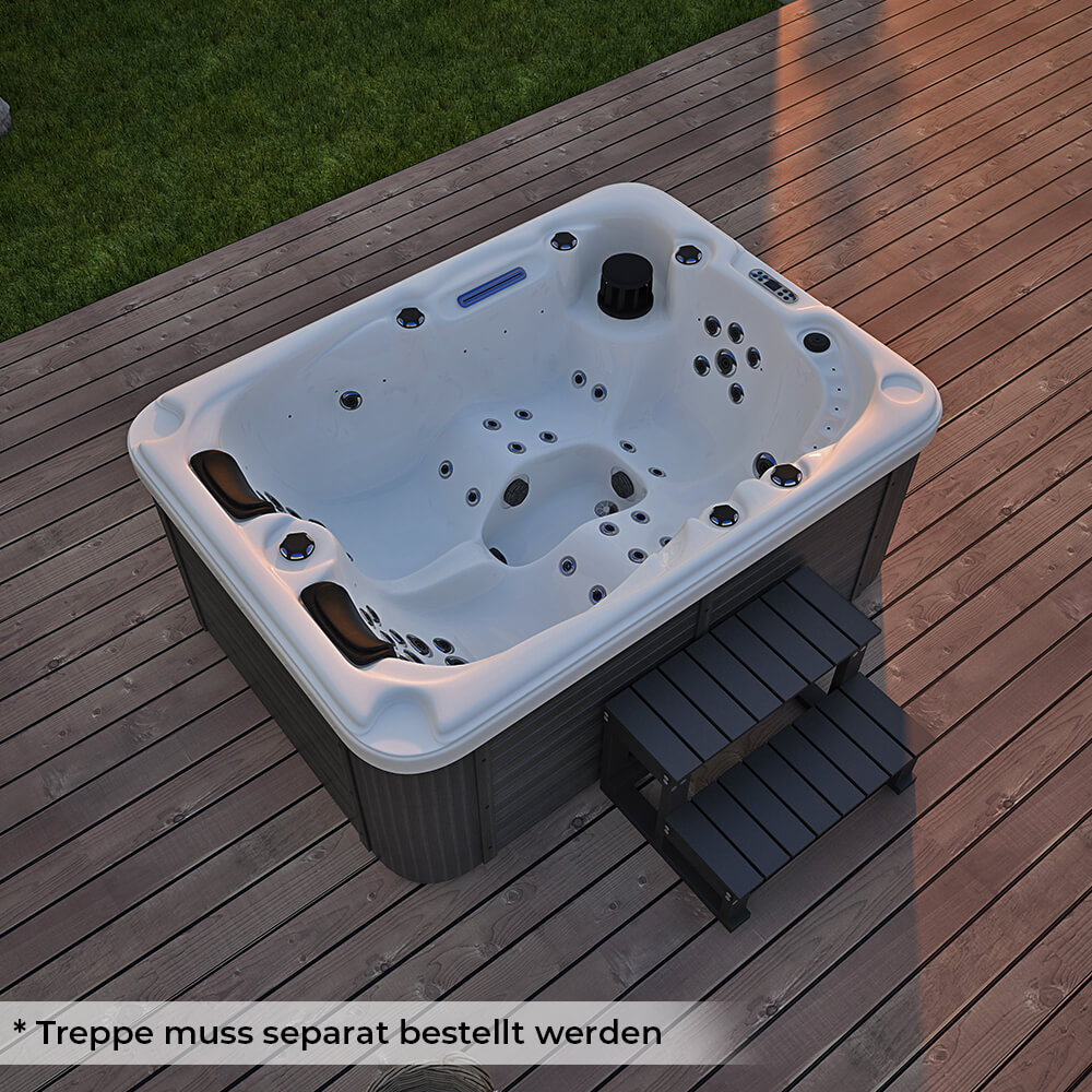 Outdoor Whirlpool BEACH PURE - 210 x 155 x 83 cm