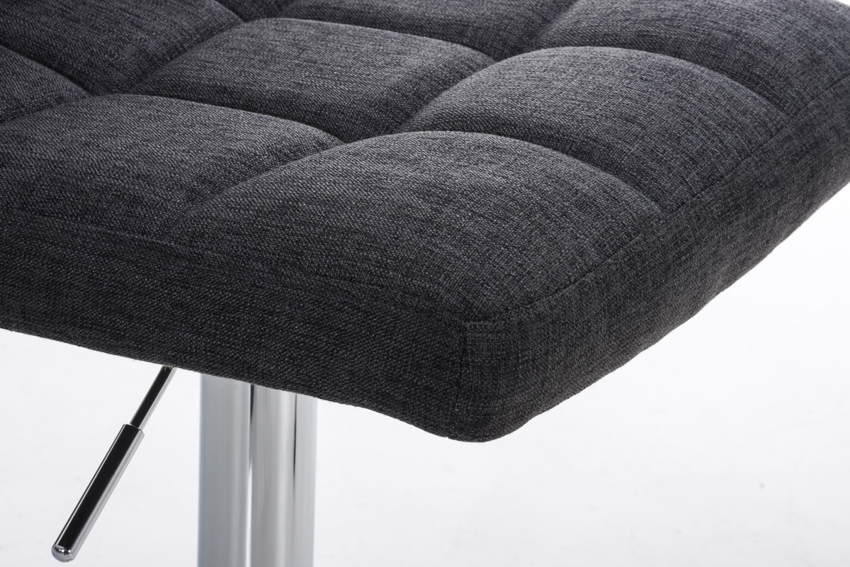 Barhocker Peru STOFF C, dunkelgrau