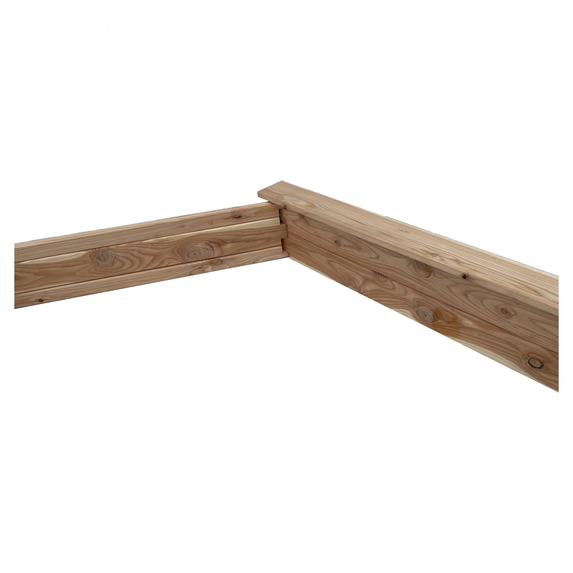 TILDA Sandkasten 6-Eck, Ø 150 cm, unbehandelt, Brettware 20 mm
