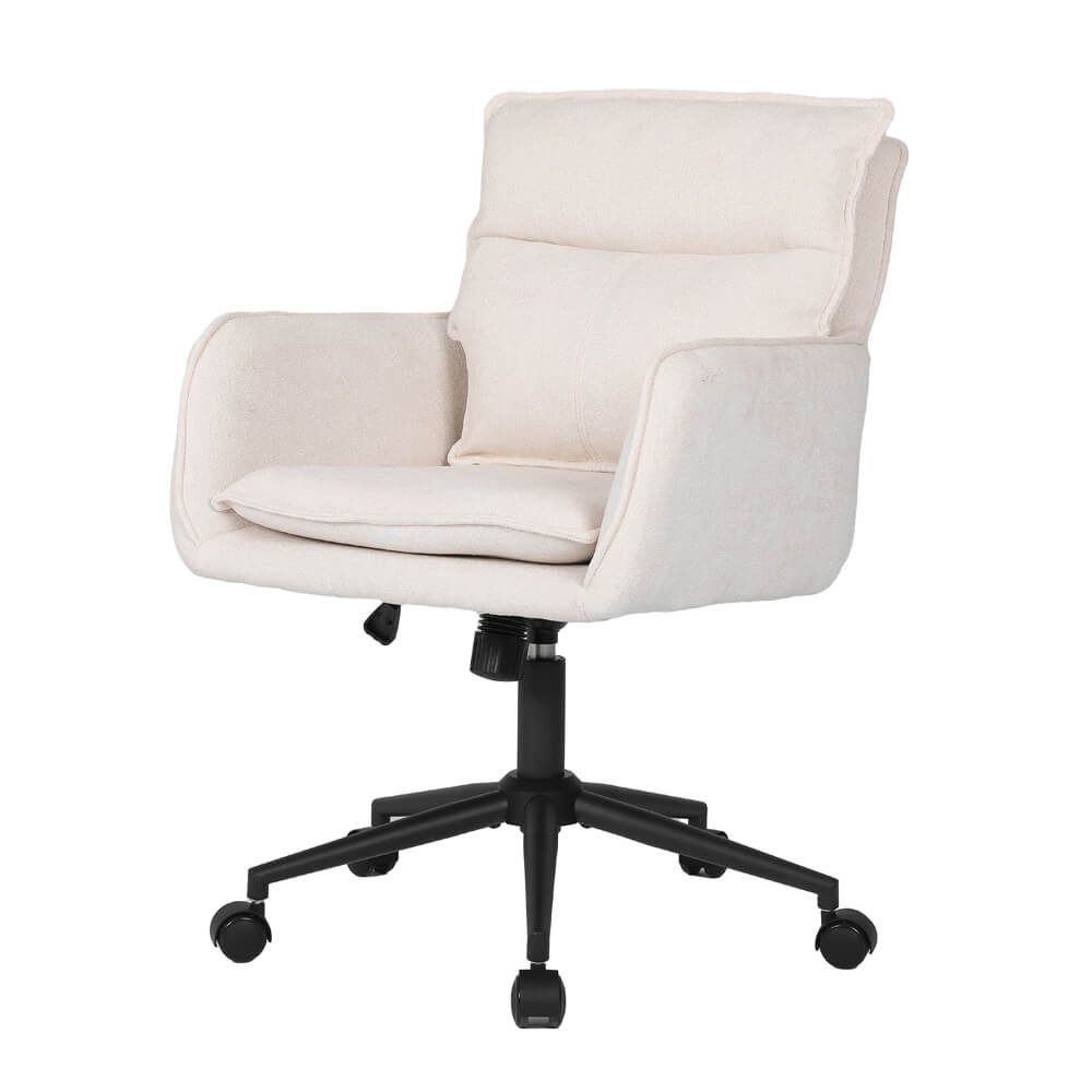 Bürostuhl aus Webstoff CORA - Beige