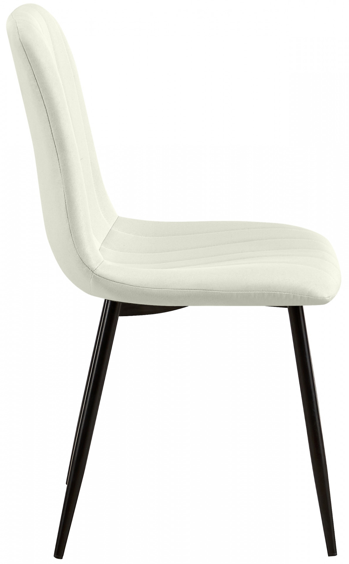 4er Set Stühle Dijon Stoff, creme