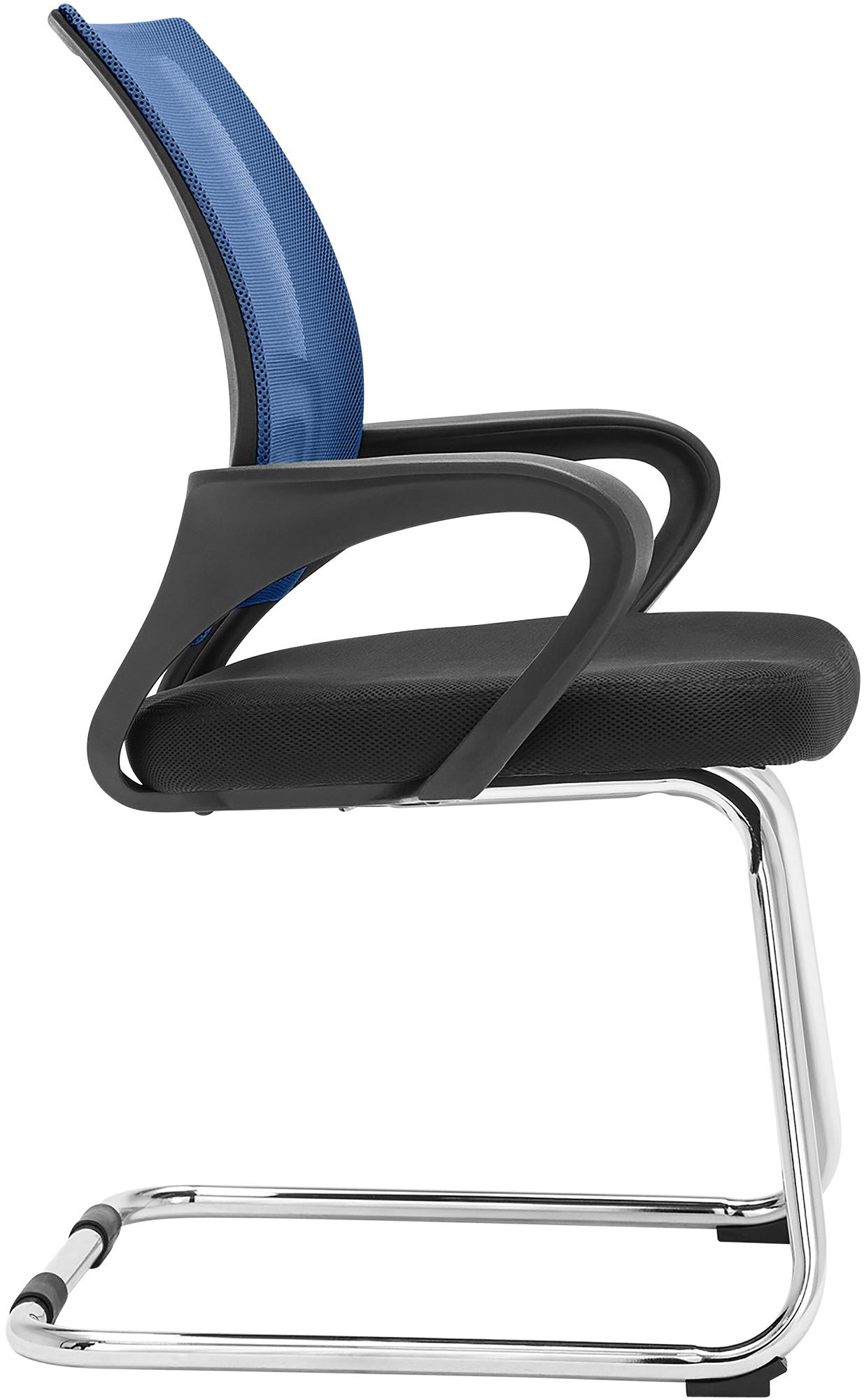 Besucherstuhl Eureka, blau