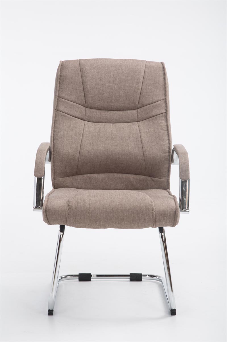 Besucherstuhl Attila Stoff, taupe