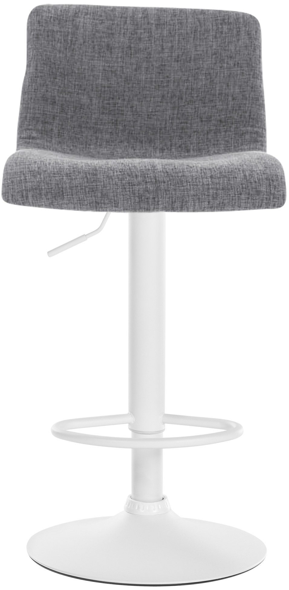 Barhocker Hoover Stoff W, hellgrau