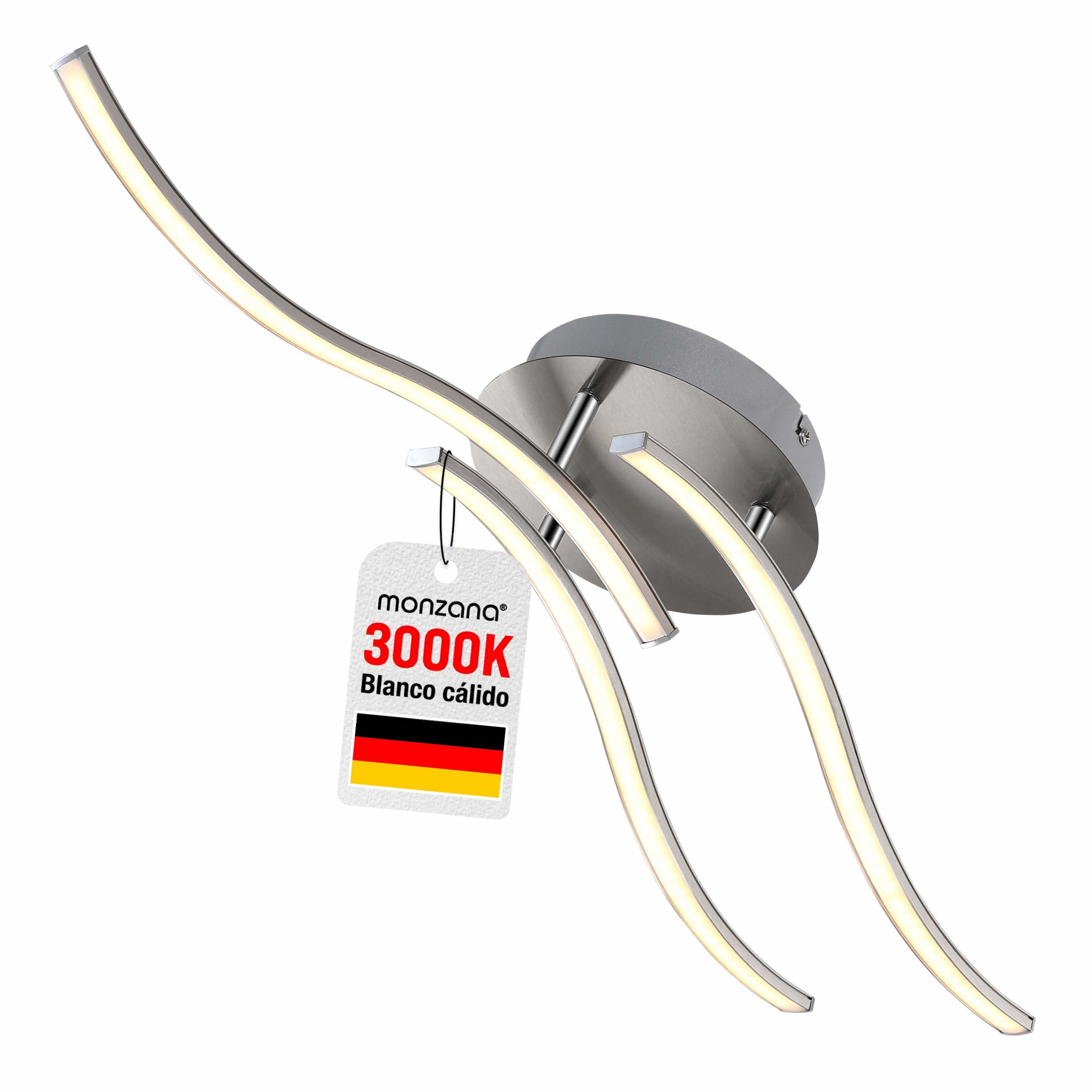 LED Deckenleuchte Tripple bolge 3-flammig