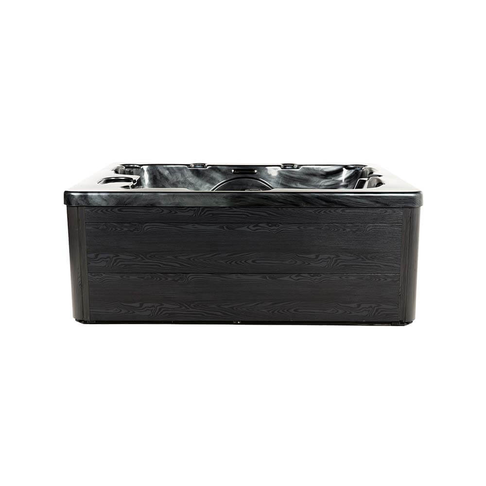 Outdoor Whirlpool BLACK MARBLE PURE - 210 x 160 cm für 3 Personen