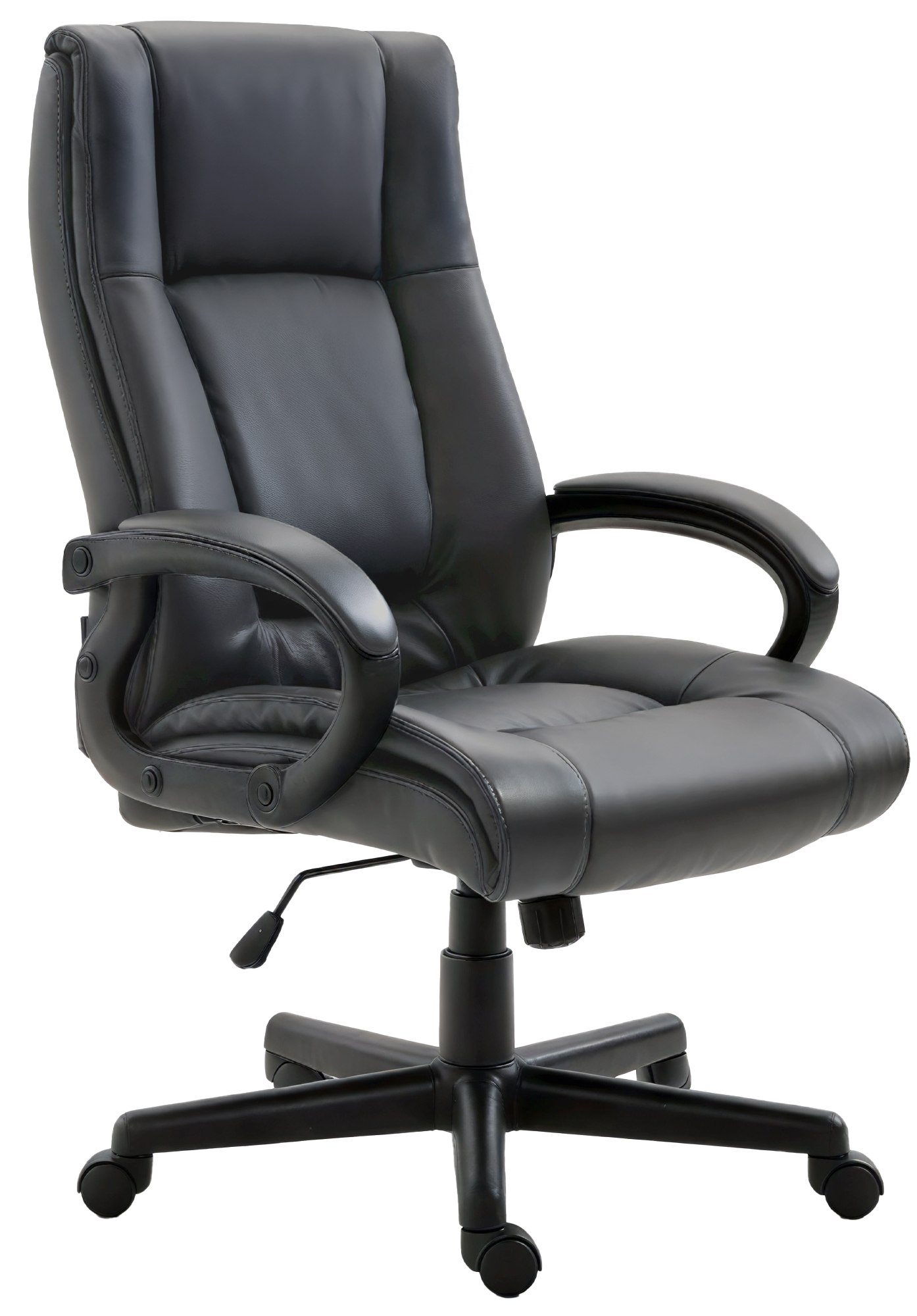 Bürostuhl XL Sparta Kunstleder, schwarz