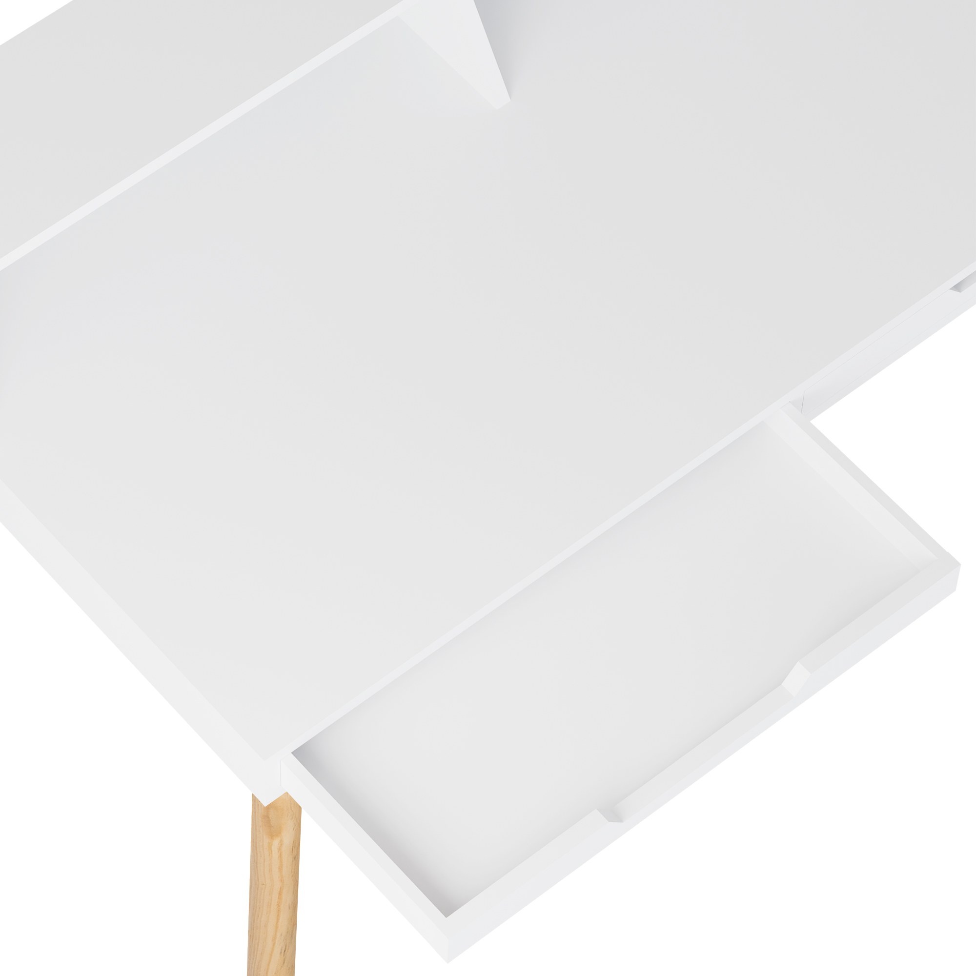 Schreibtisch Eaton 110 cm, weiß
