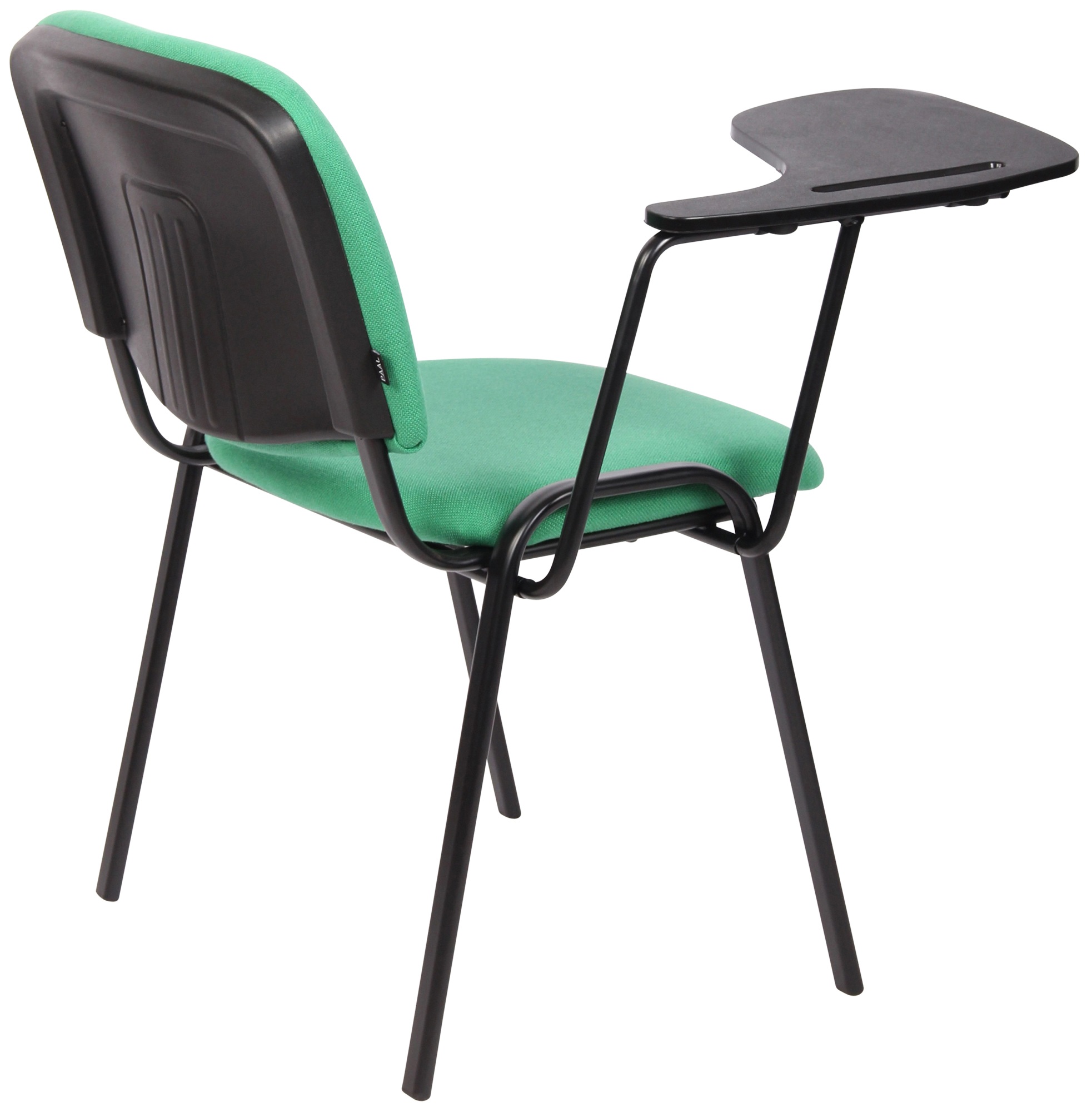 Stuhl Ken mit Klapptisch Stoff, grün