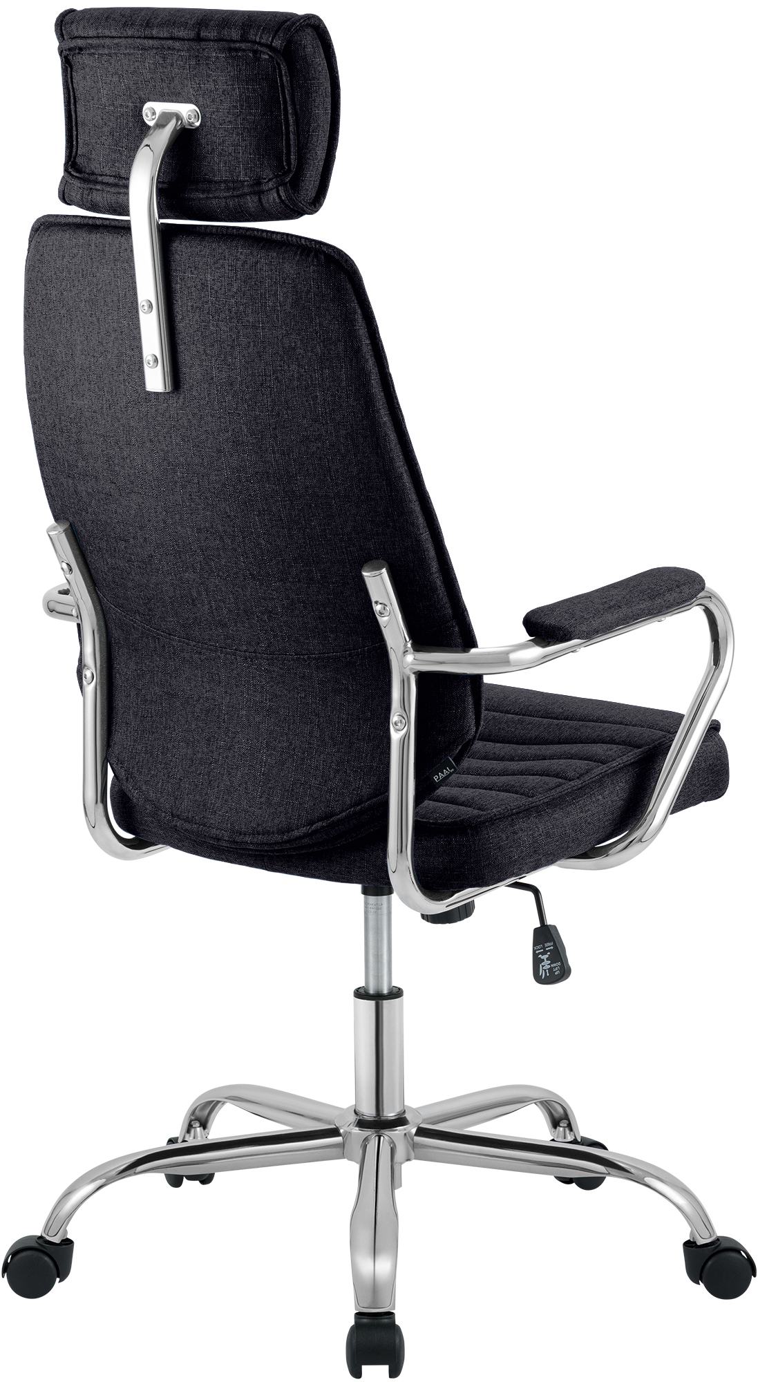 Bürostuhl Rako Stoff, schwarz