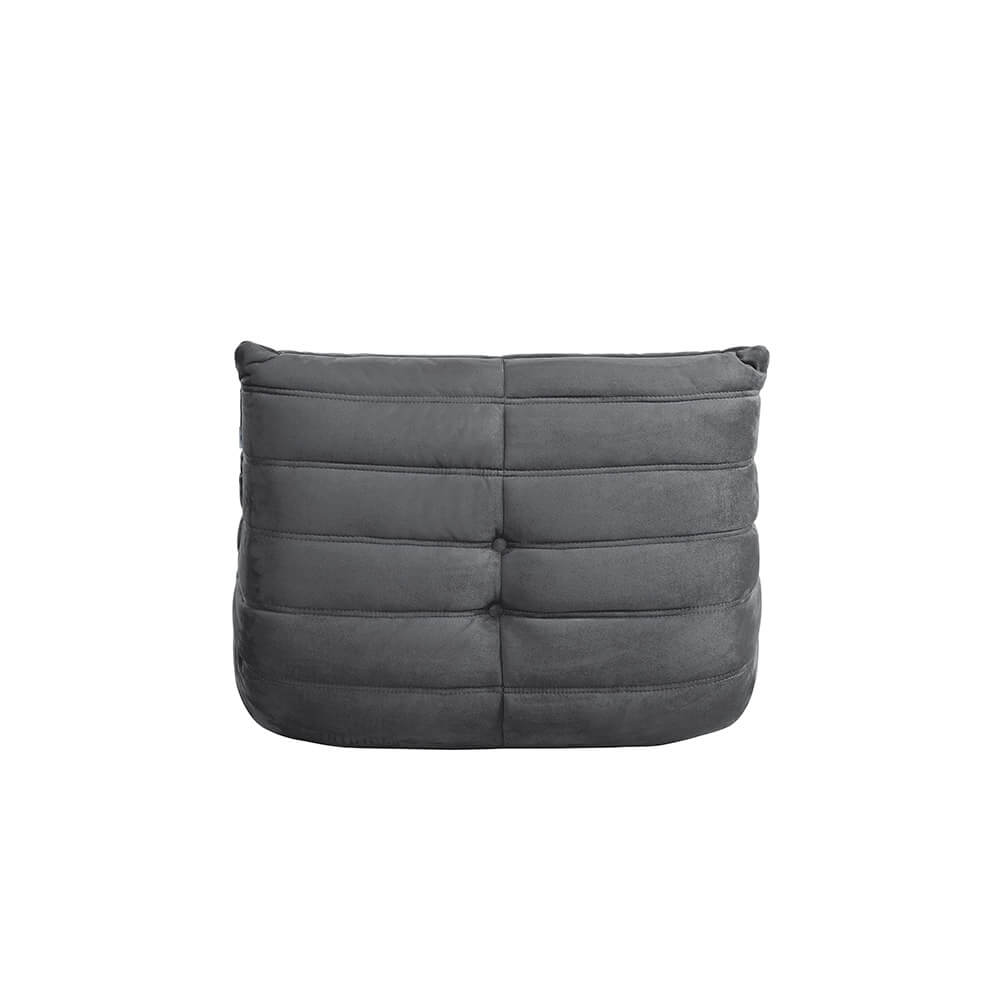 Relaxsessel mit Hocker CHILL - Anthrazit