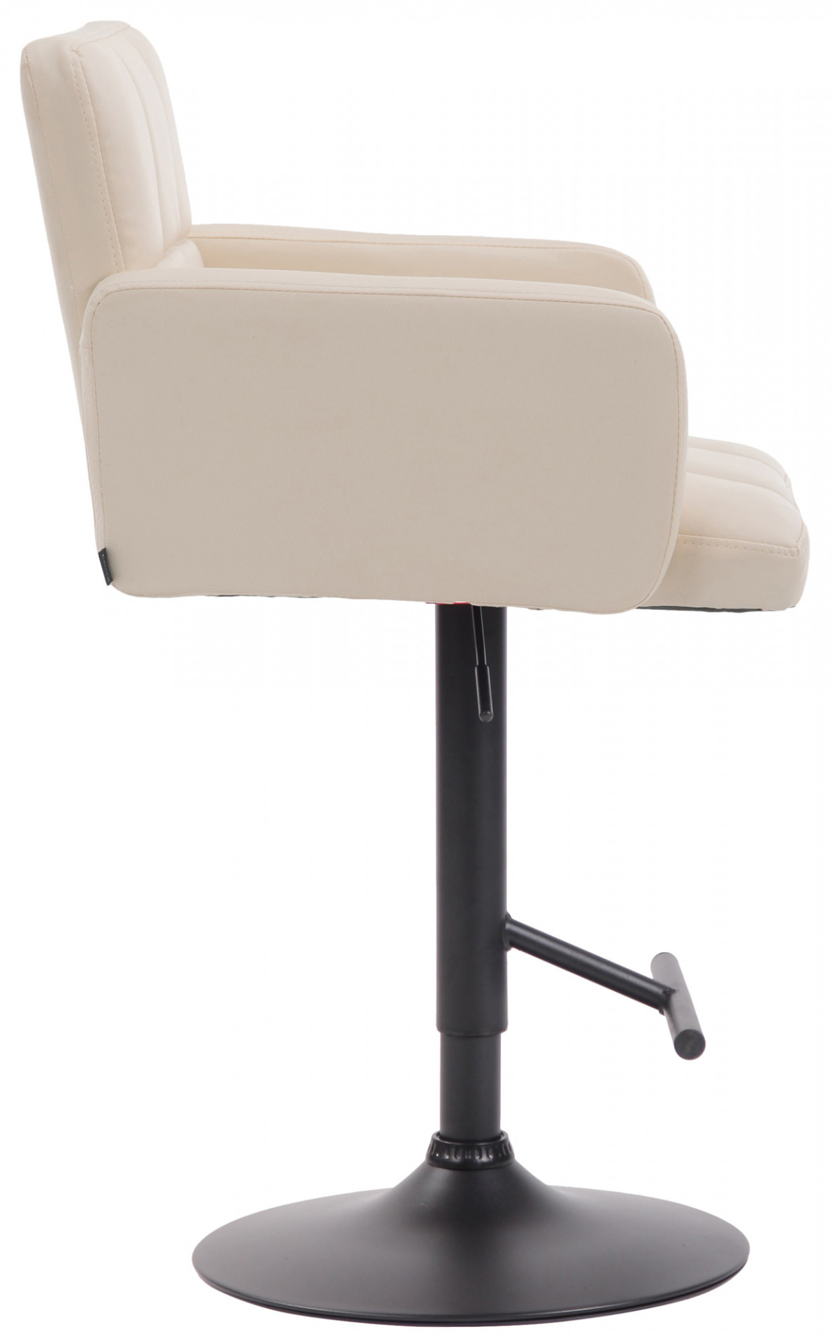 Barhocker Los Angeles schwarz, creme