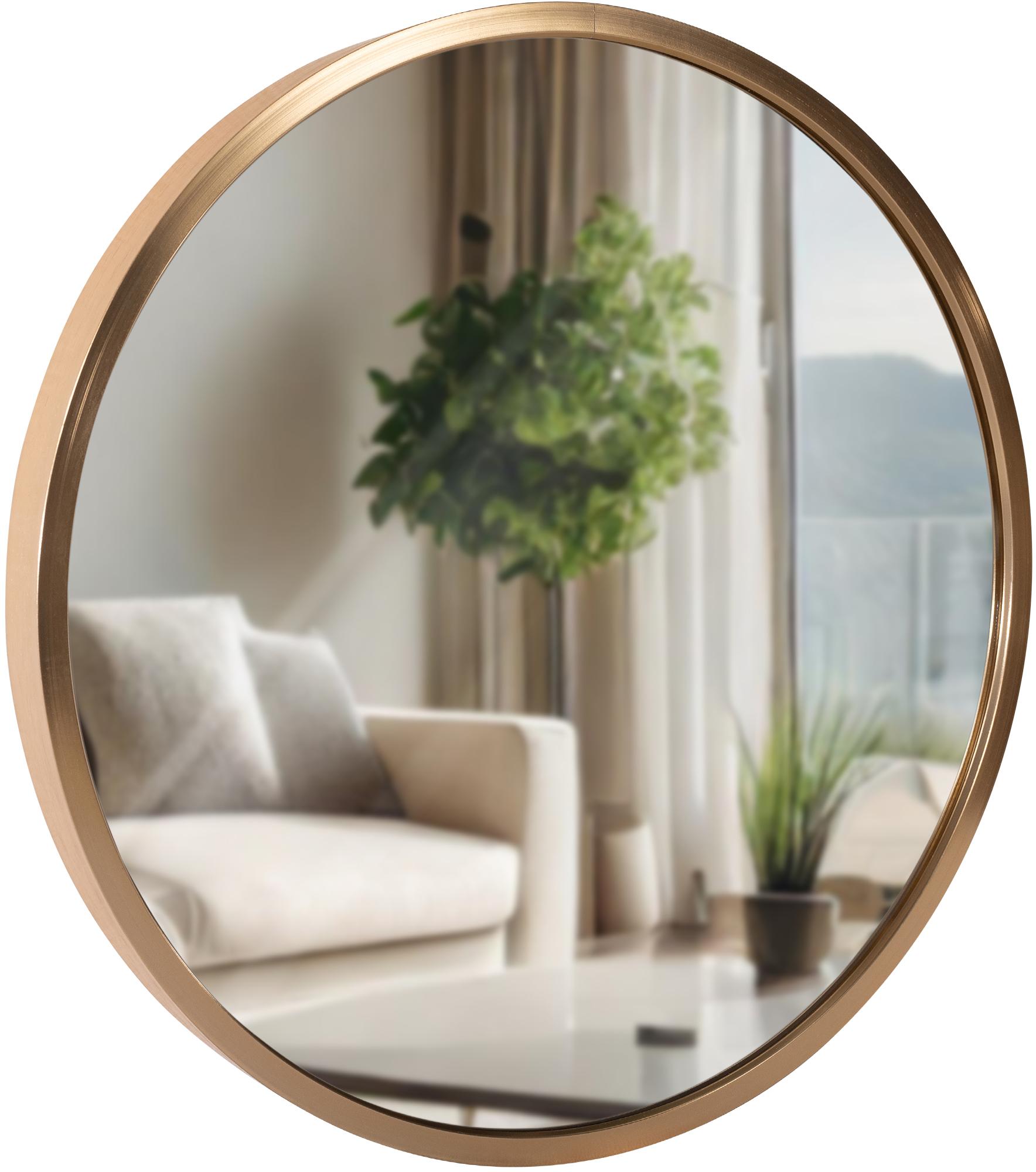 Wandspiegel Elsie S, gold matt