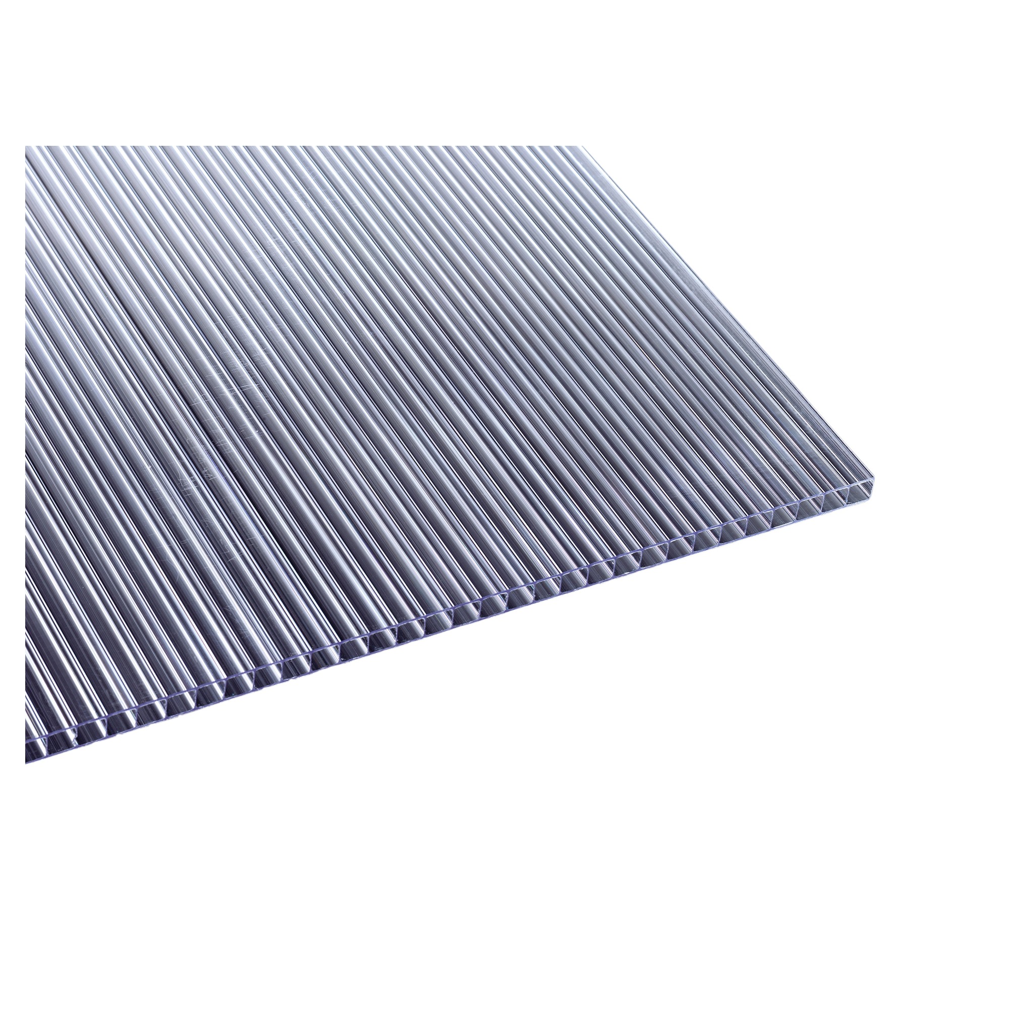 Gewächshausplatte 4 mm, 700 x 1250 mm, SDP glasklar Polycarbonat