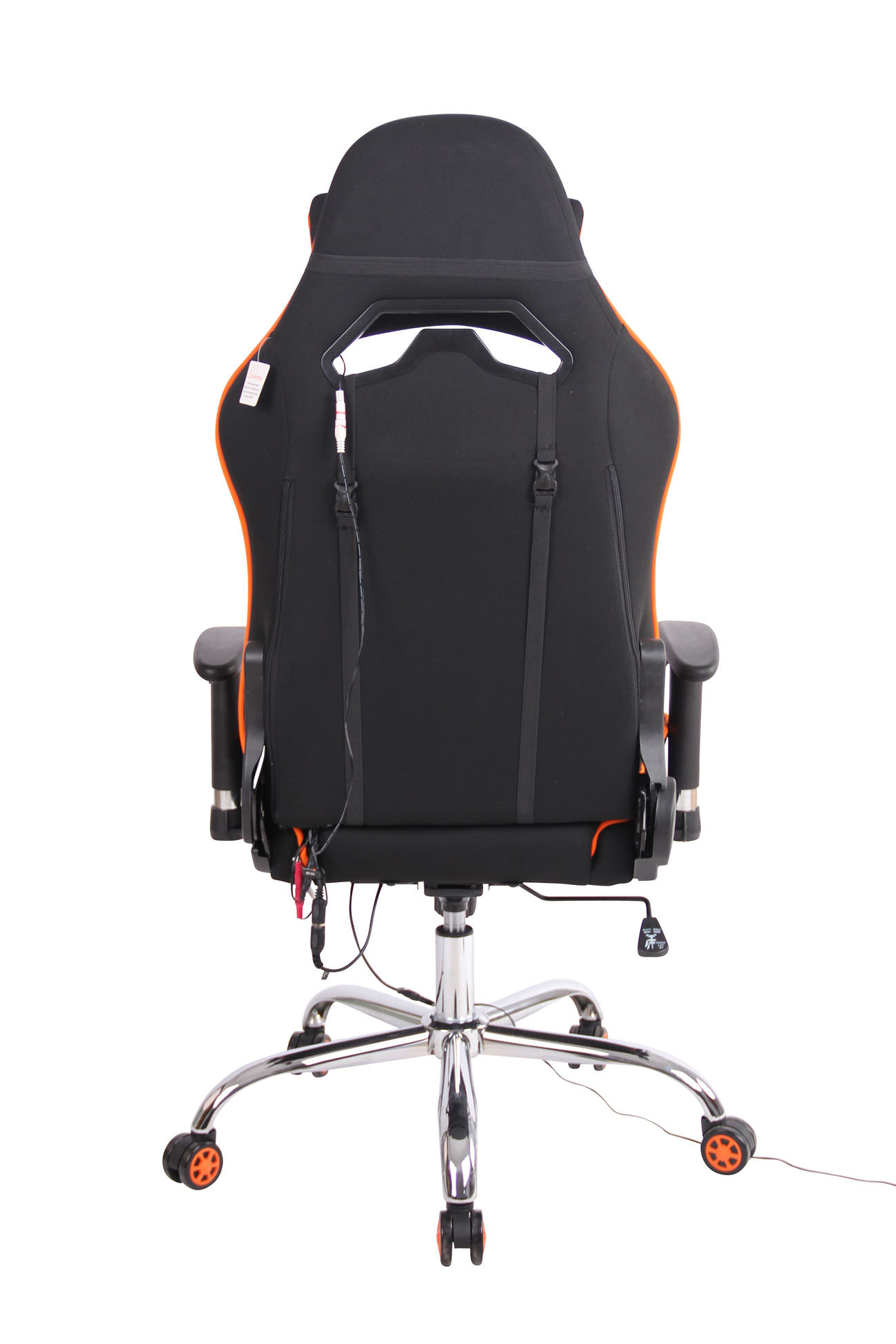 Bürostuhl Limit XM Stoff, schwarz/orange