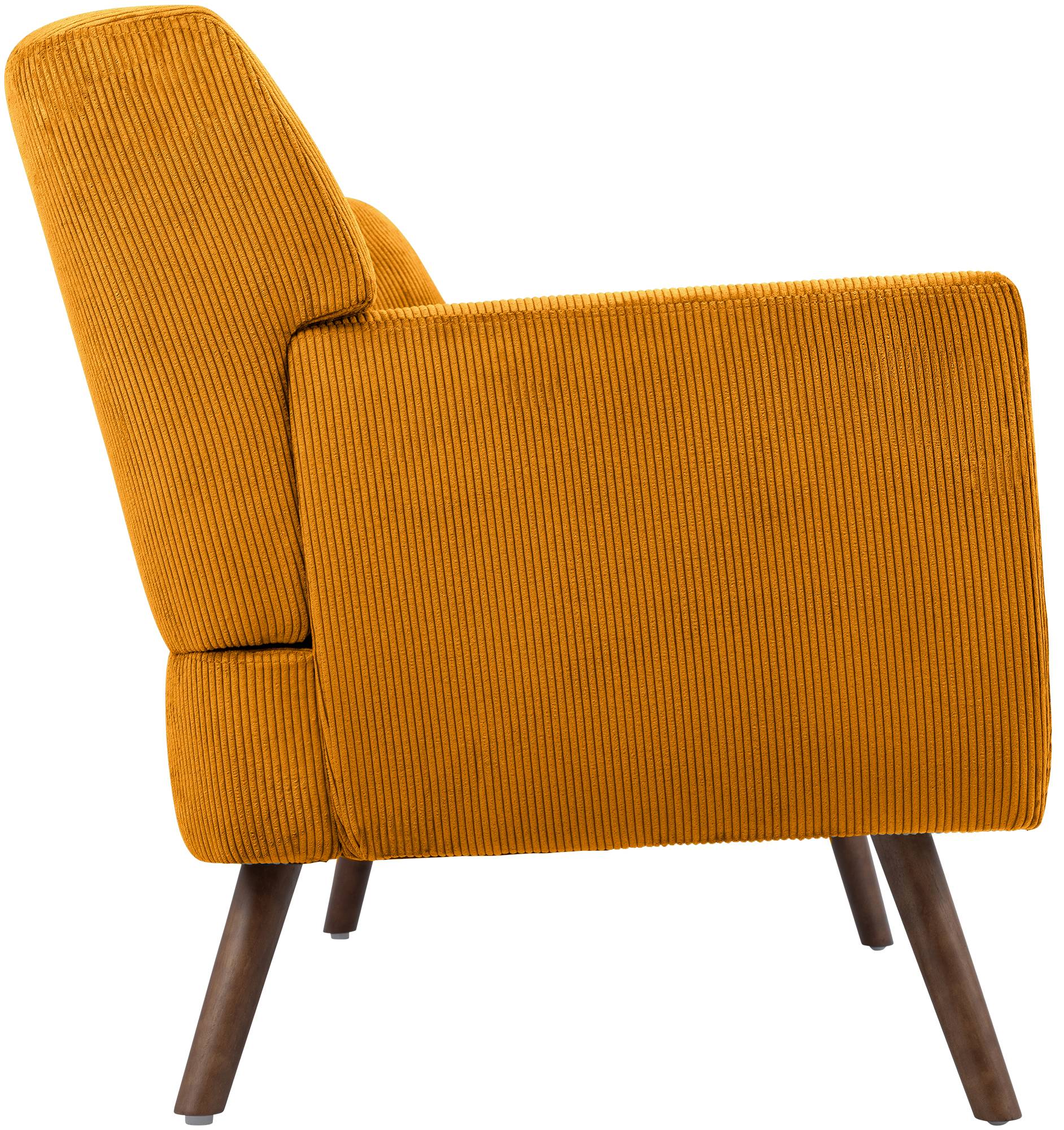 Sofa Kioni Cord, orange