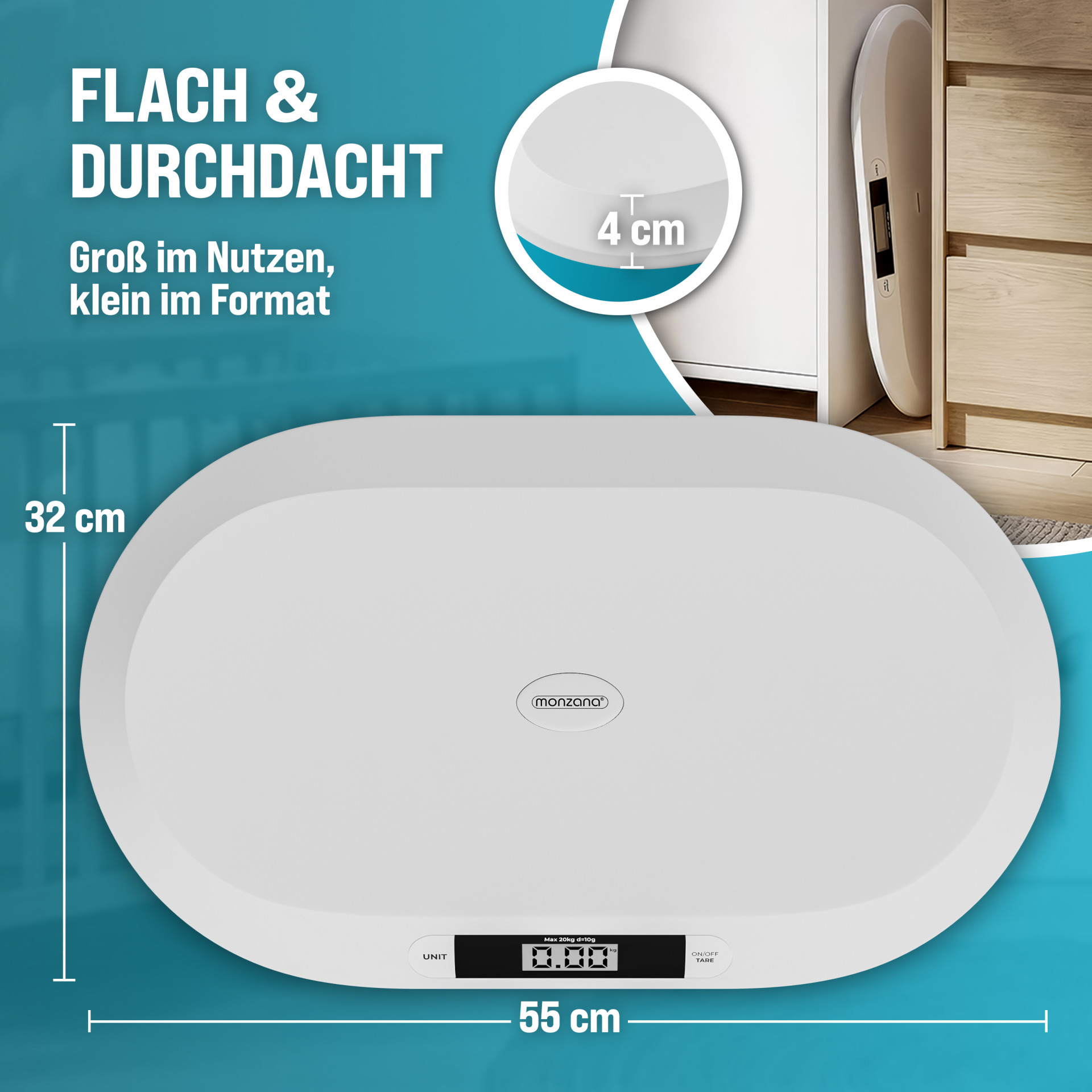 Babywaage bis 20 kg