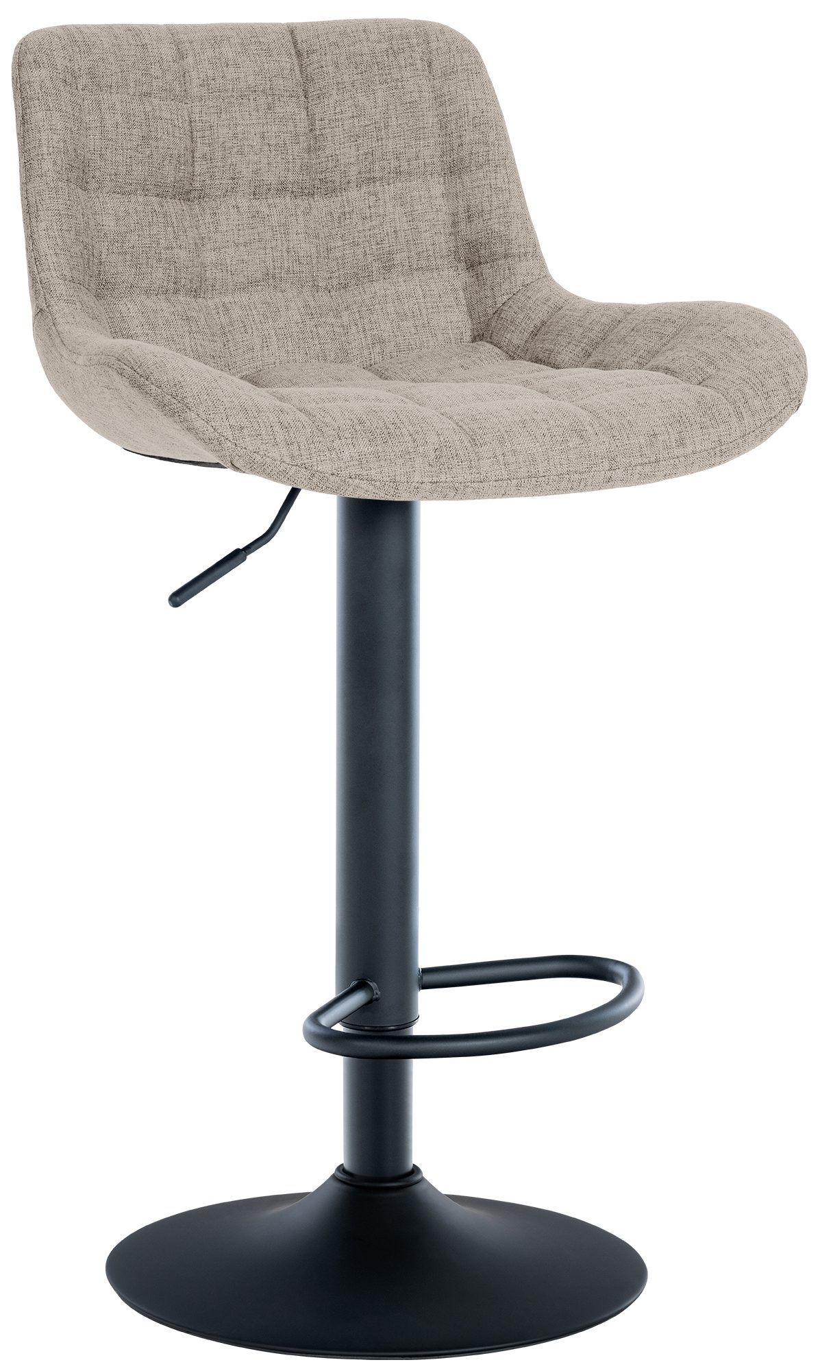 Barhocker Tover Stoff, taupe