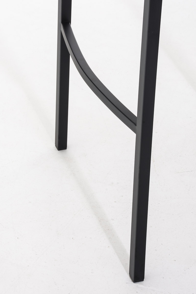 Barhocker Damaso B mit 4-Fuß Gestell, creme