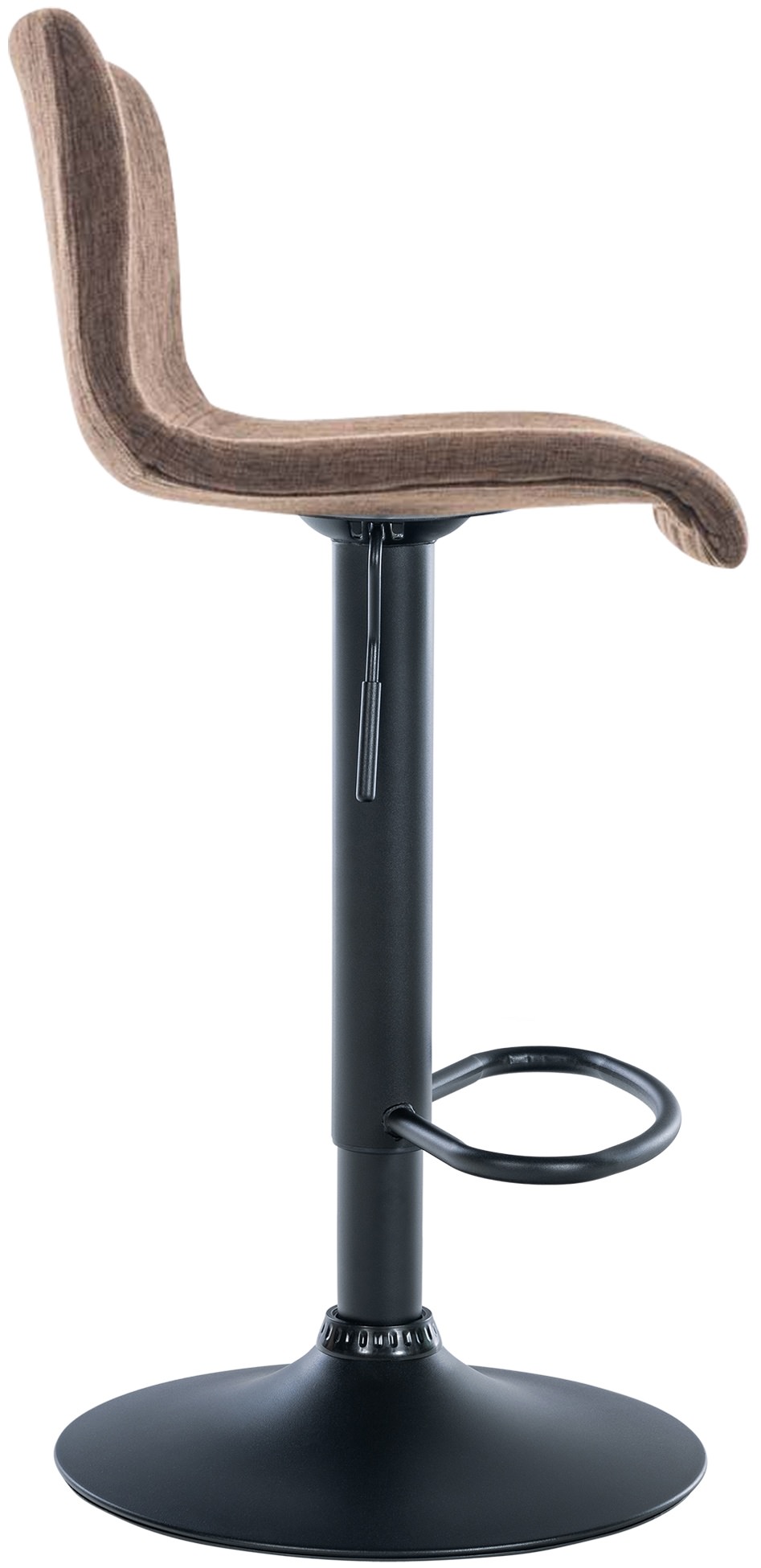 Barhocker Hoover Stoff B, braun