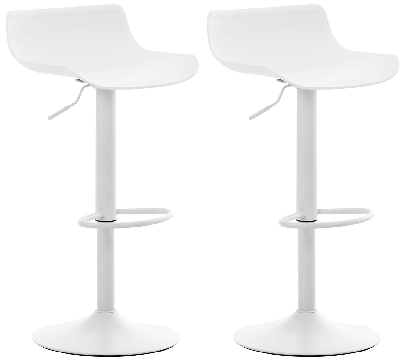 2er Set Barhocker Aveiro, weiß