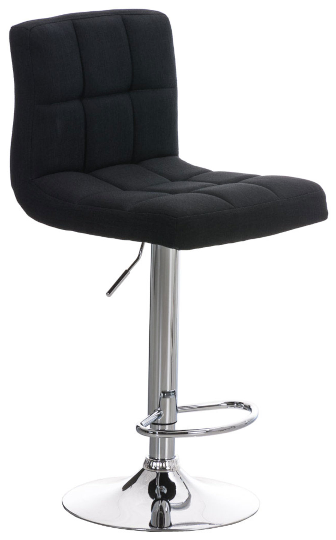 2er Set Barhocker Peru STOFF C, schwarz