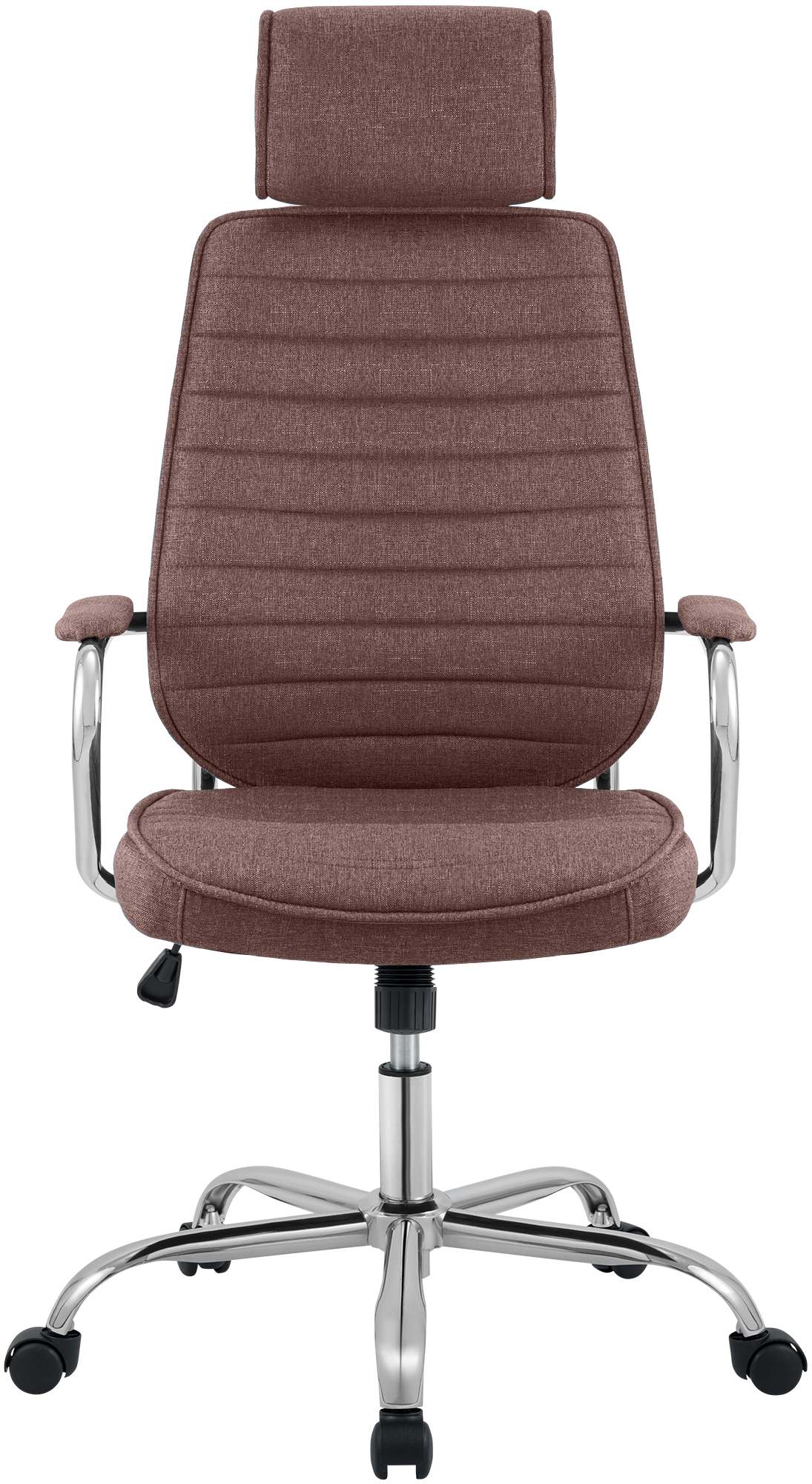 Bürostuhl Rako Stoff, braun