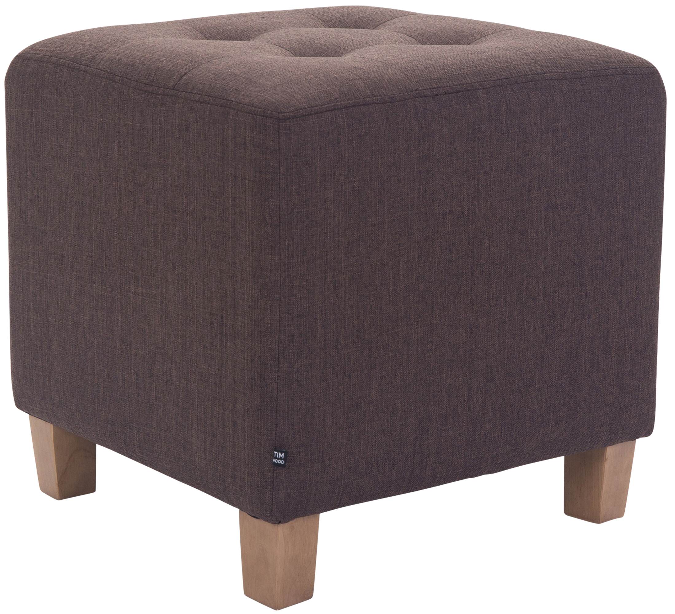 Sitzhocker Pharao, antik-hell, braun