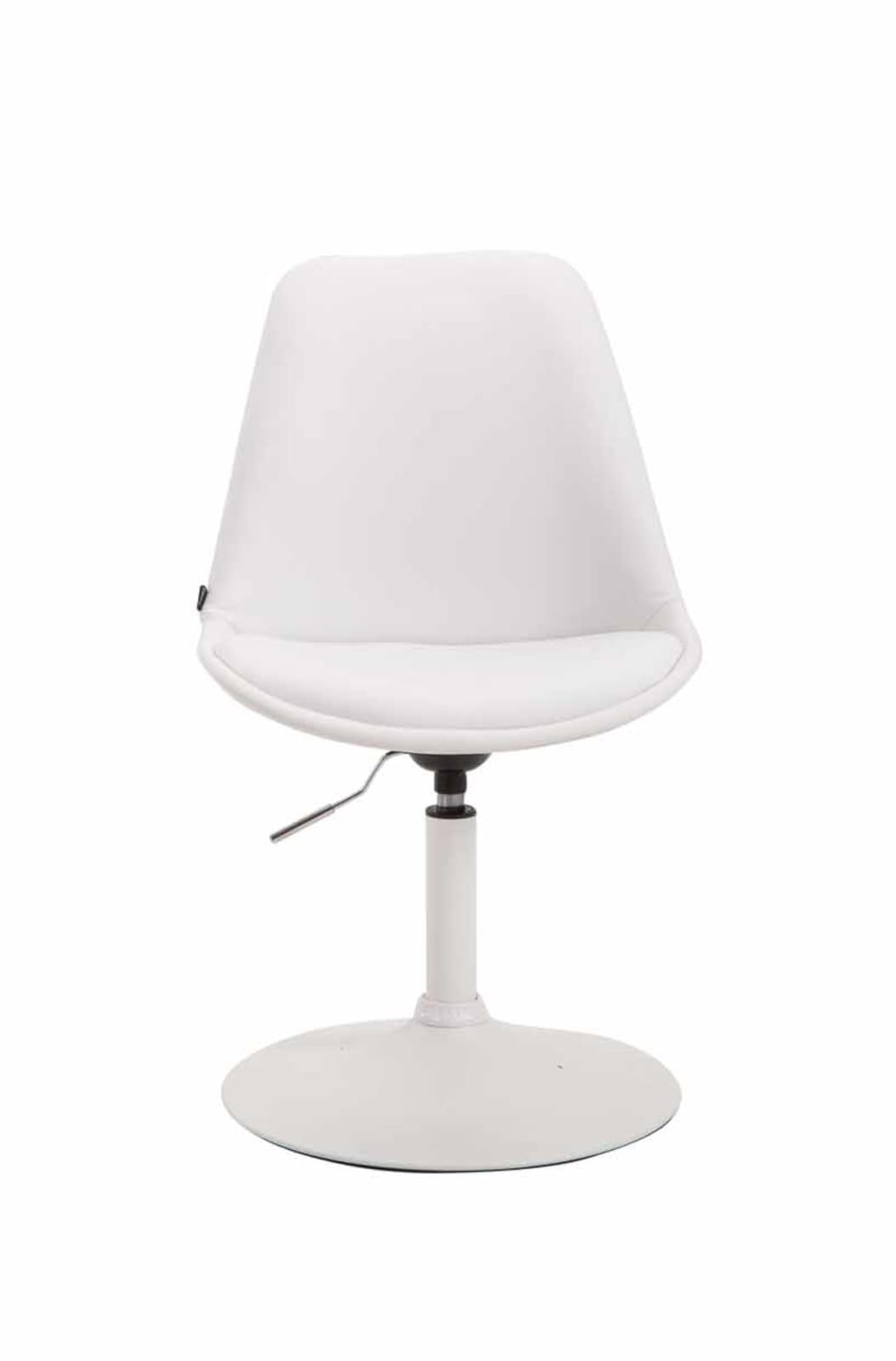 4er Set Esszimmerstühle Maverick W Kunstleder, weiß