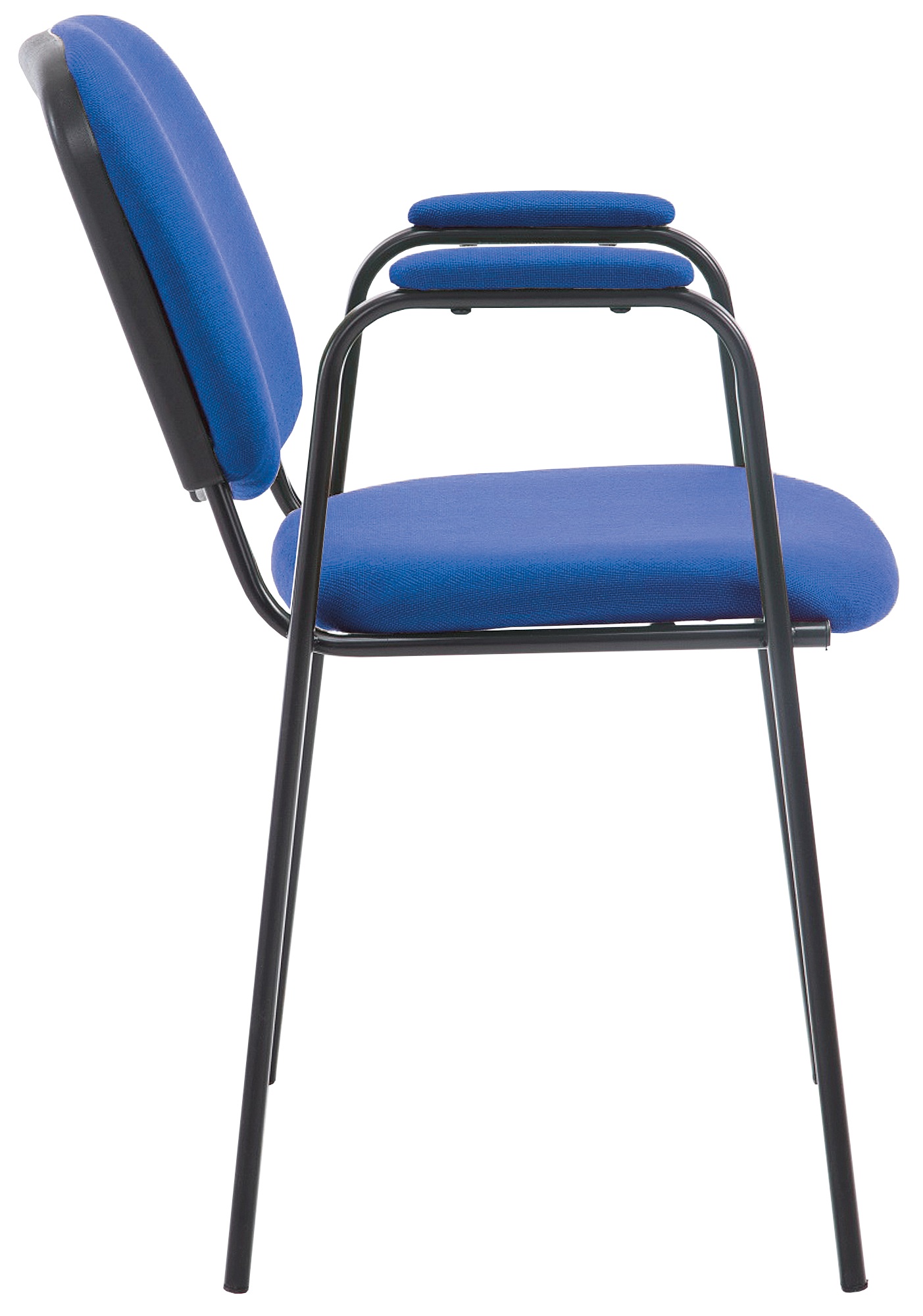 Besucherstuhl Ken PRO Stoff, blau