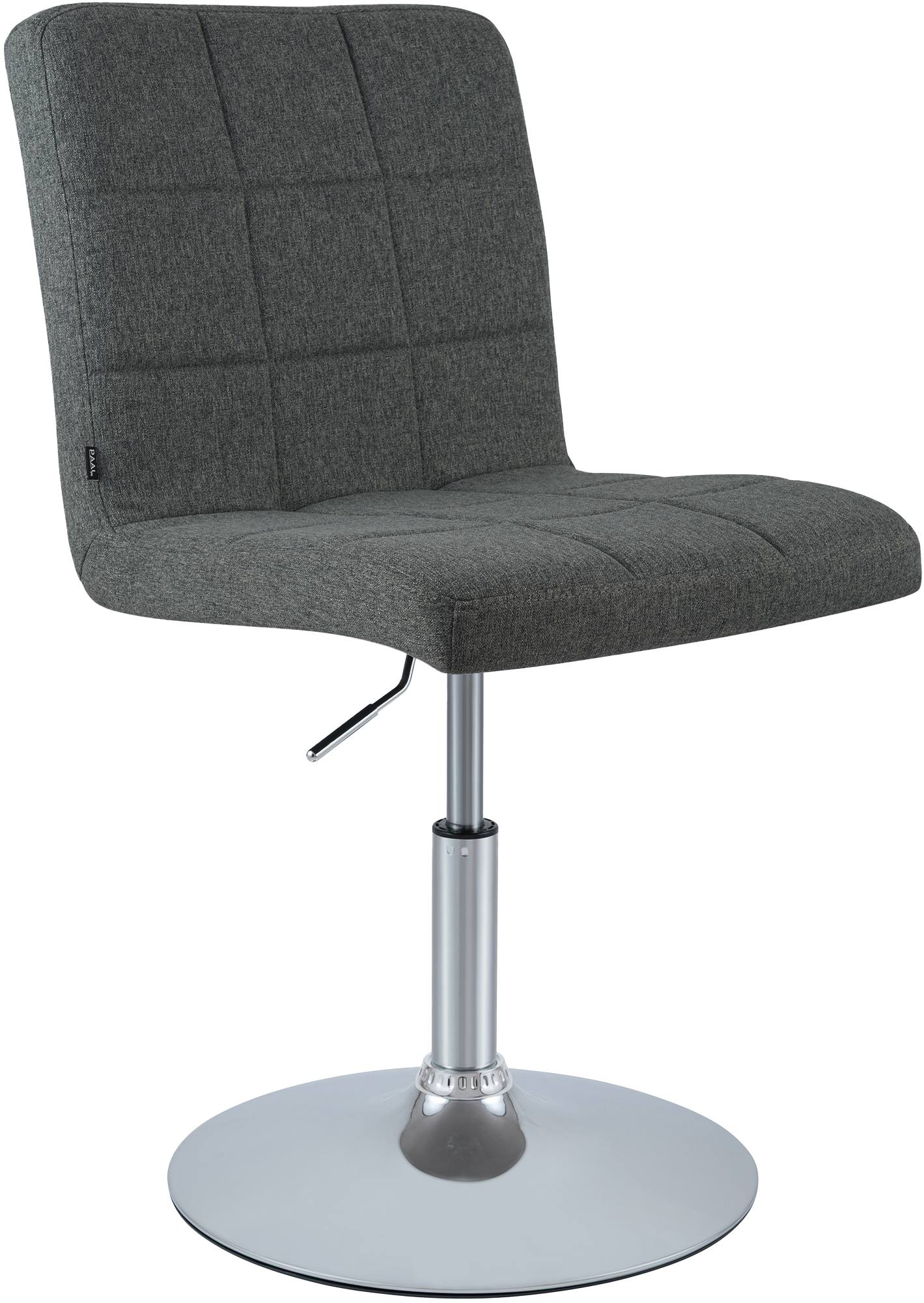 Stuhl Ricky Stoff, dunkelgrau