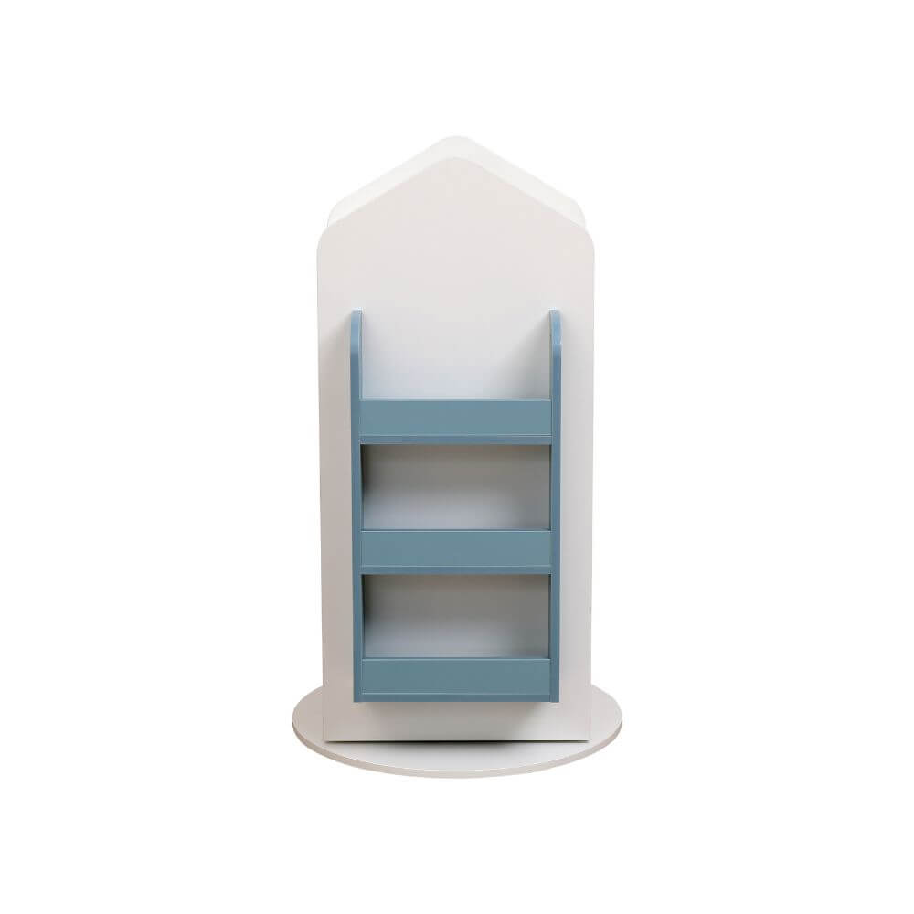 Kinderregal drehbar JUNA - 60 x 60 cm Blau