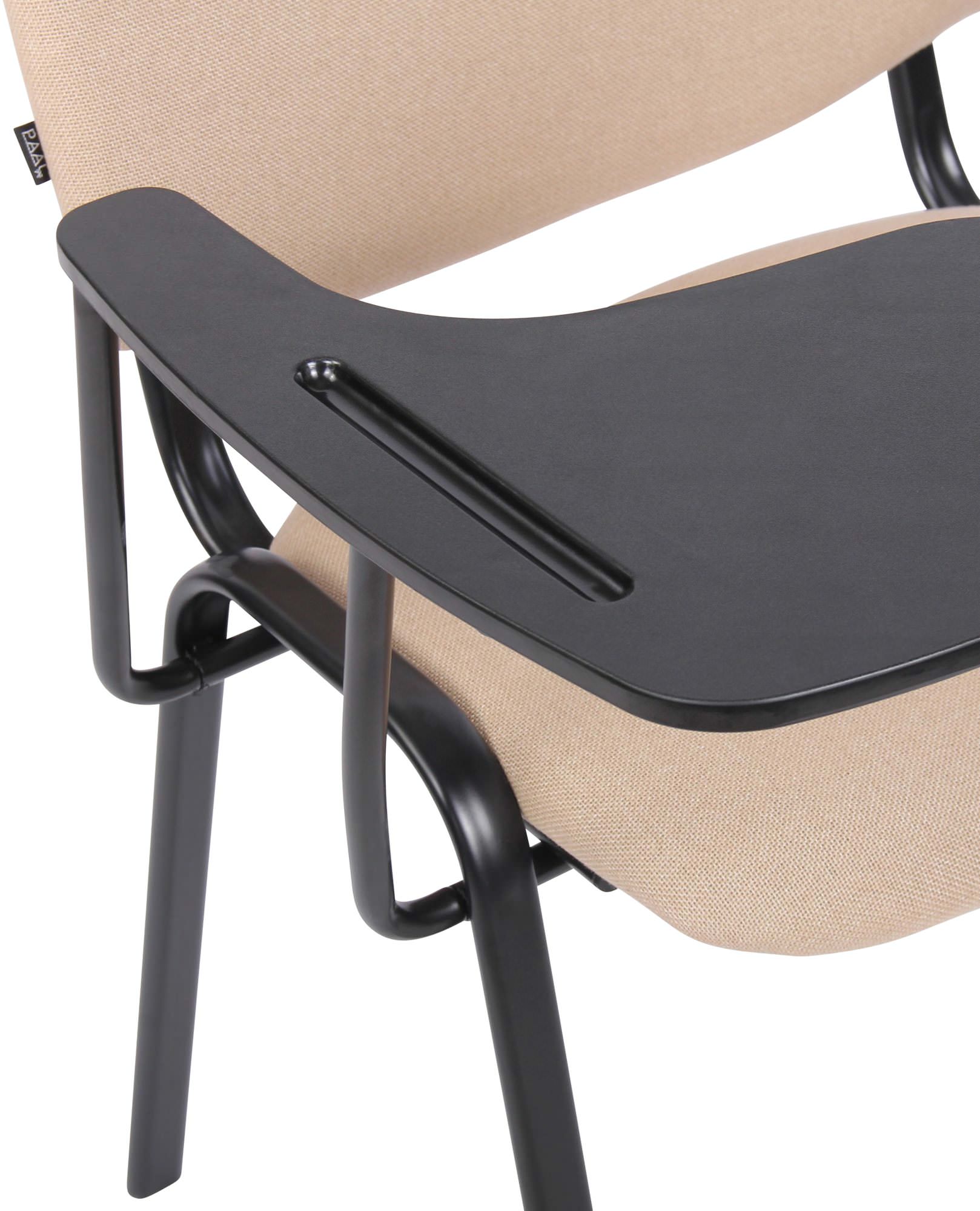 4er Set Stühle Ken mit Klapptisch Stoff, creme