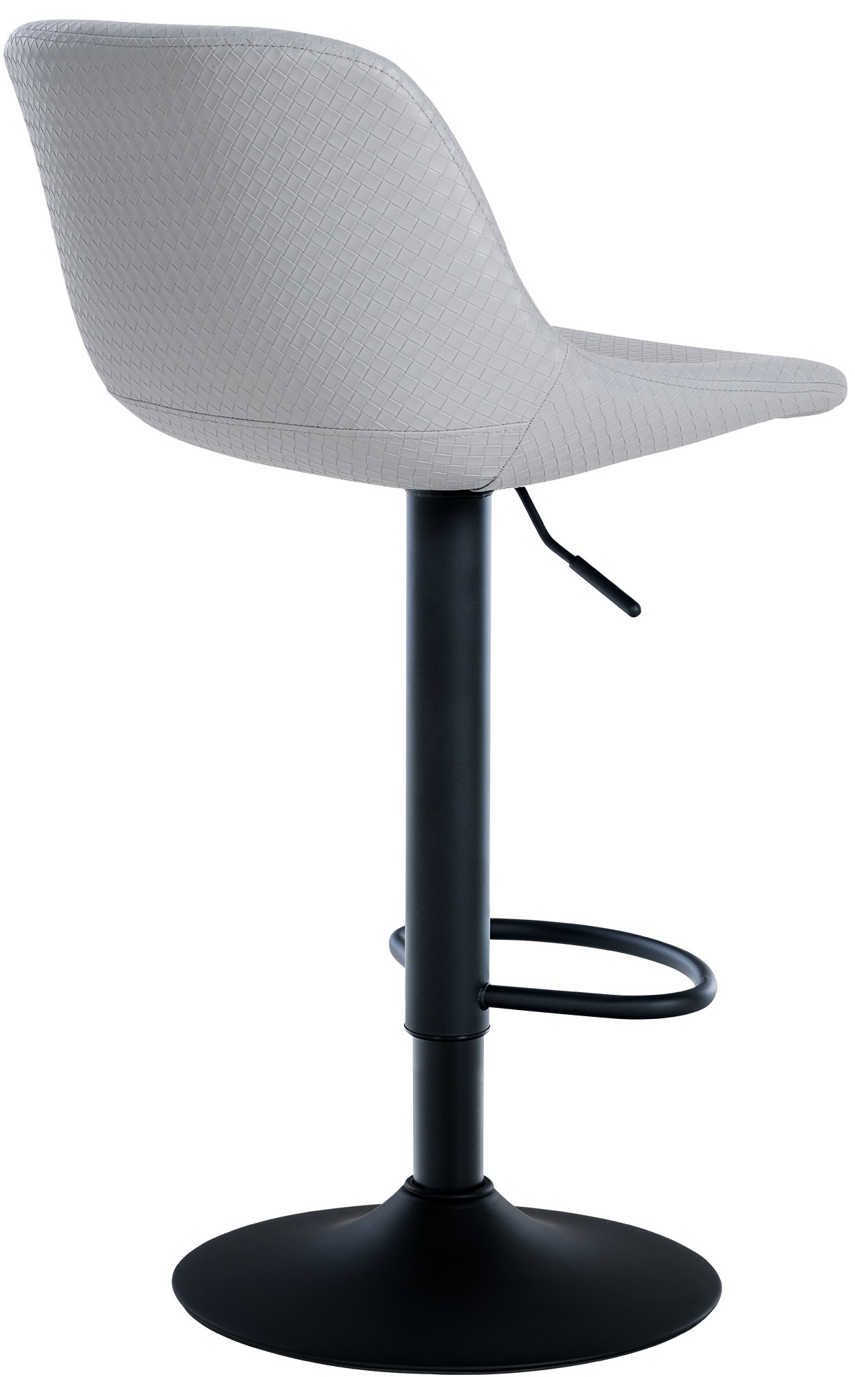 Barhocker Loft Kunstleder, grau